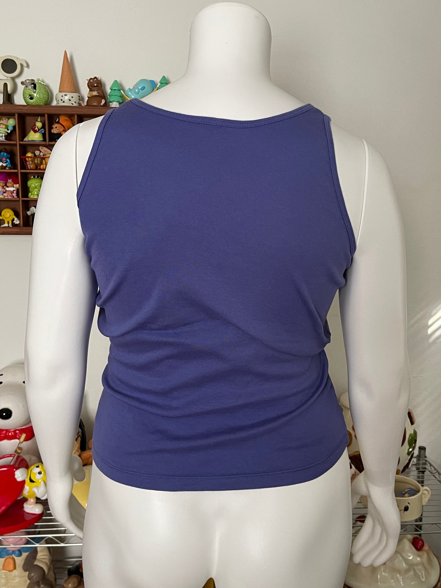 Y2K Purple dark angel fairy tank sz XL