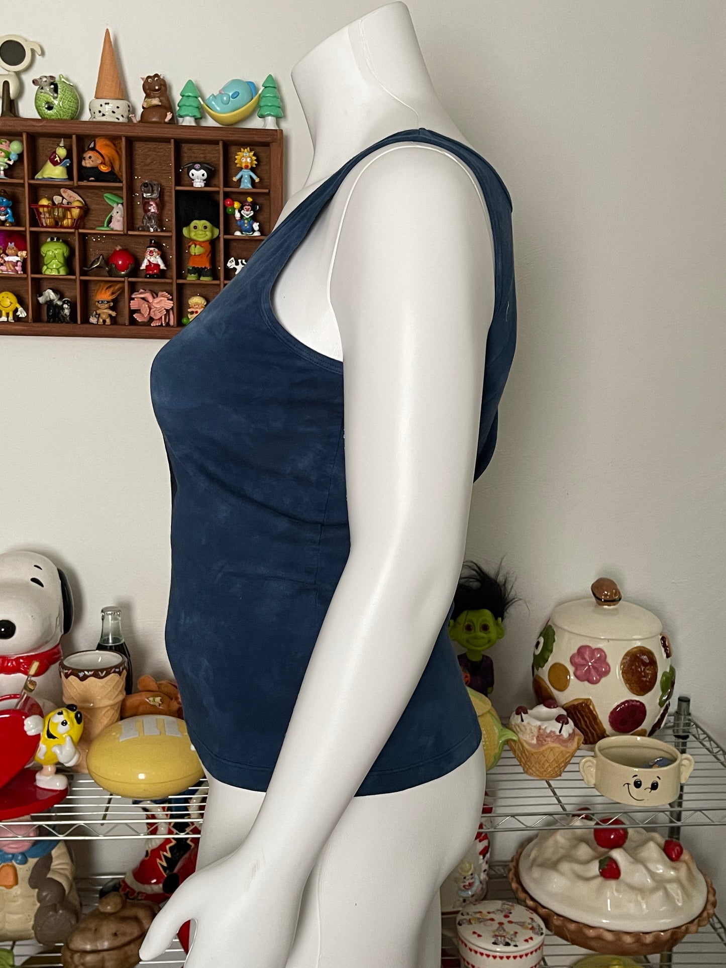 Y2K Fallen Dark Angel fairy tank sz XL