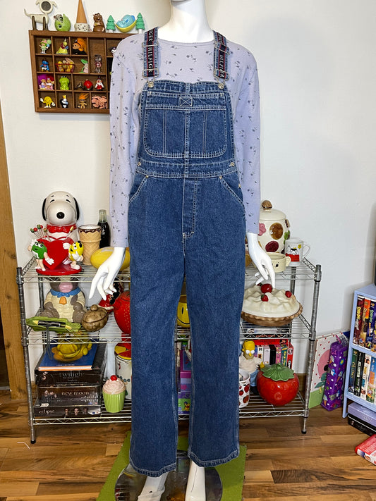Vintage 2000s Tommy Hilfiger Denim Overalls Sz M