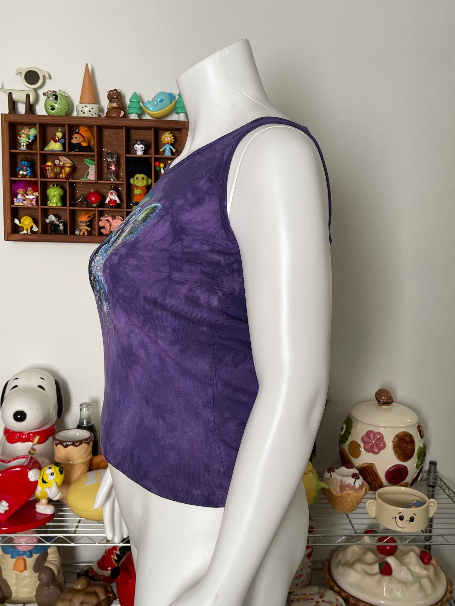 Y2K Unicorn fairy graphic tank top sz XL