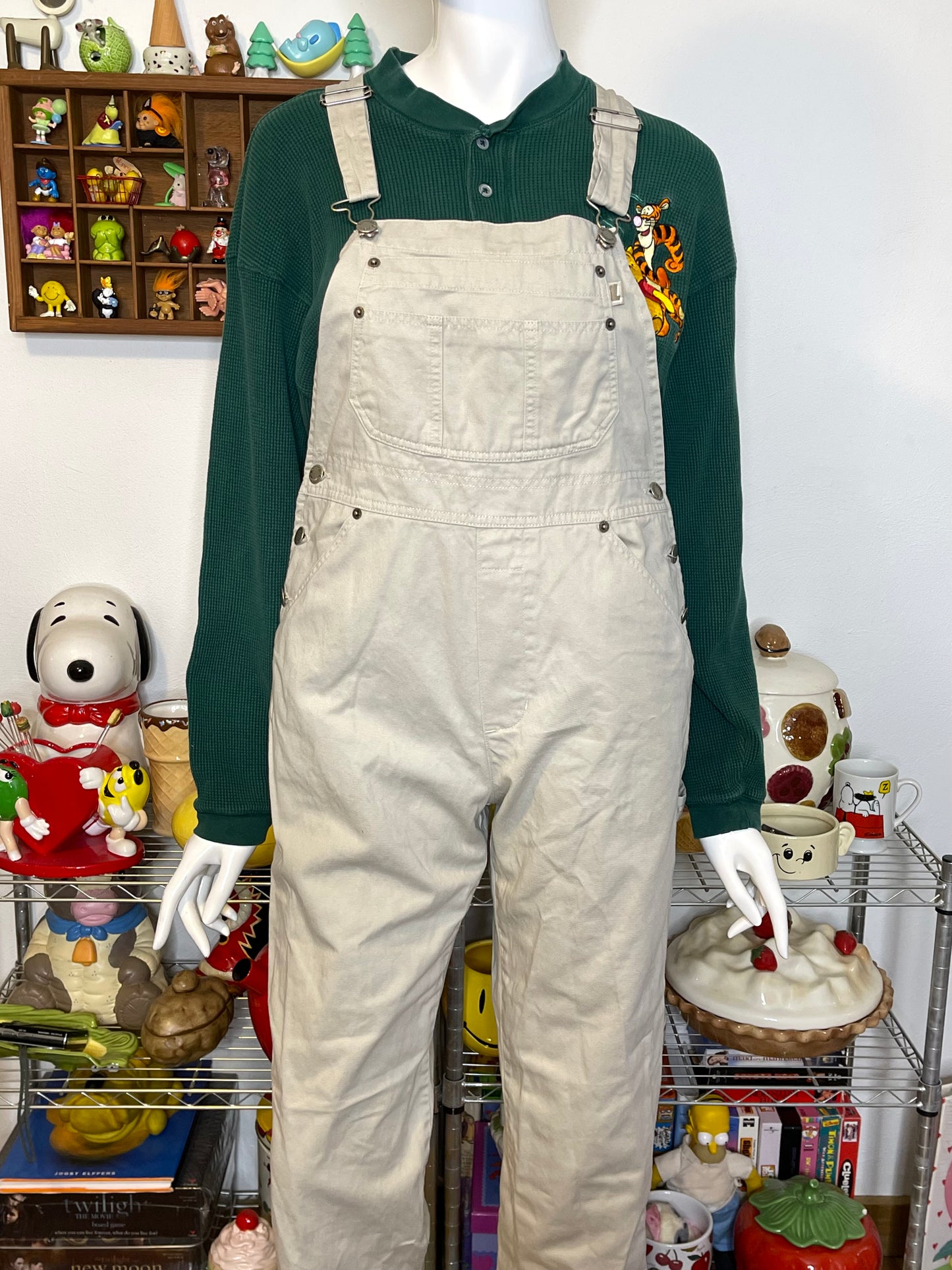Vintage 2000s London London Khaki Overalls Sz M