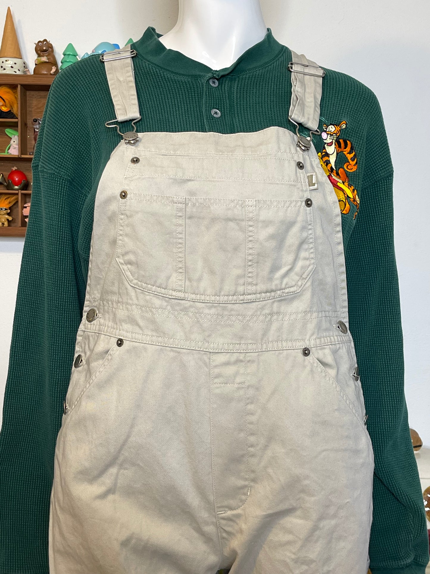 Vintage 2000s London London Khaki Overalls Sz M