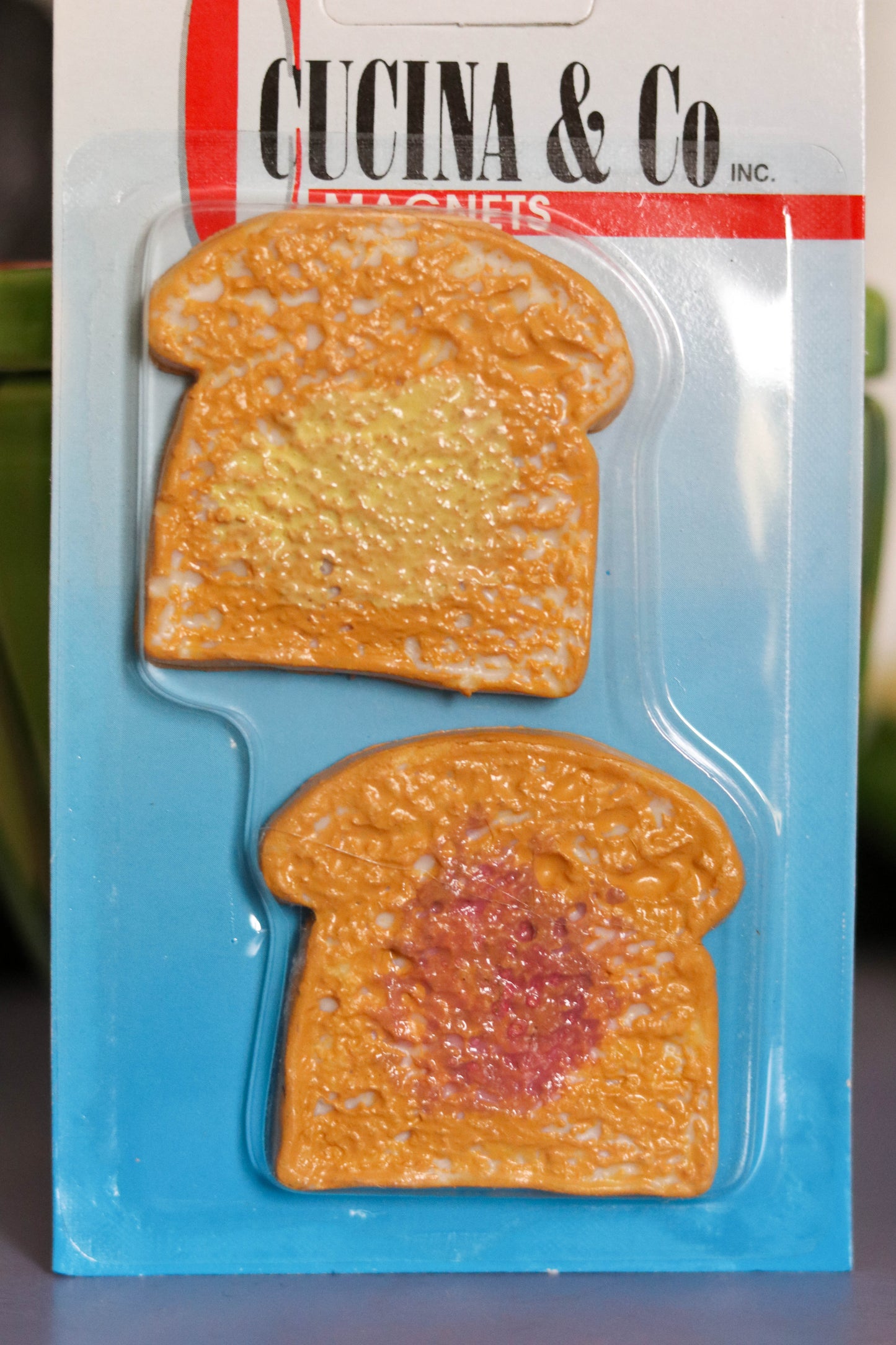 2000s Deadstock Butter & Jelly Toast Magnets