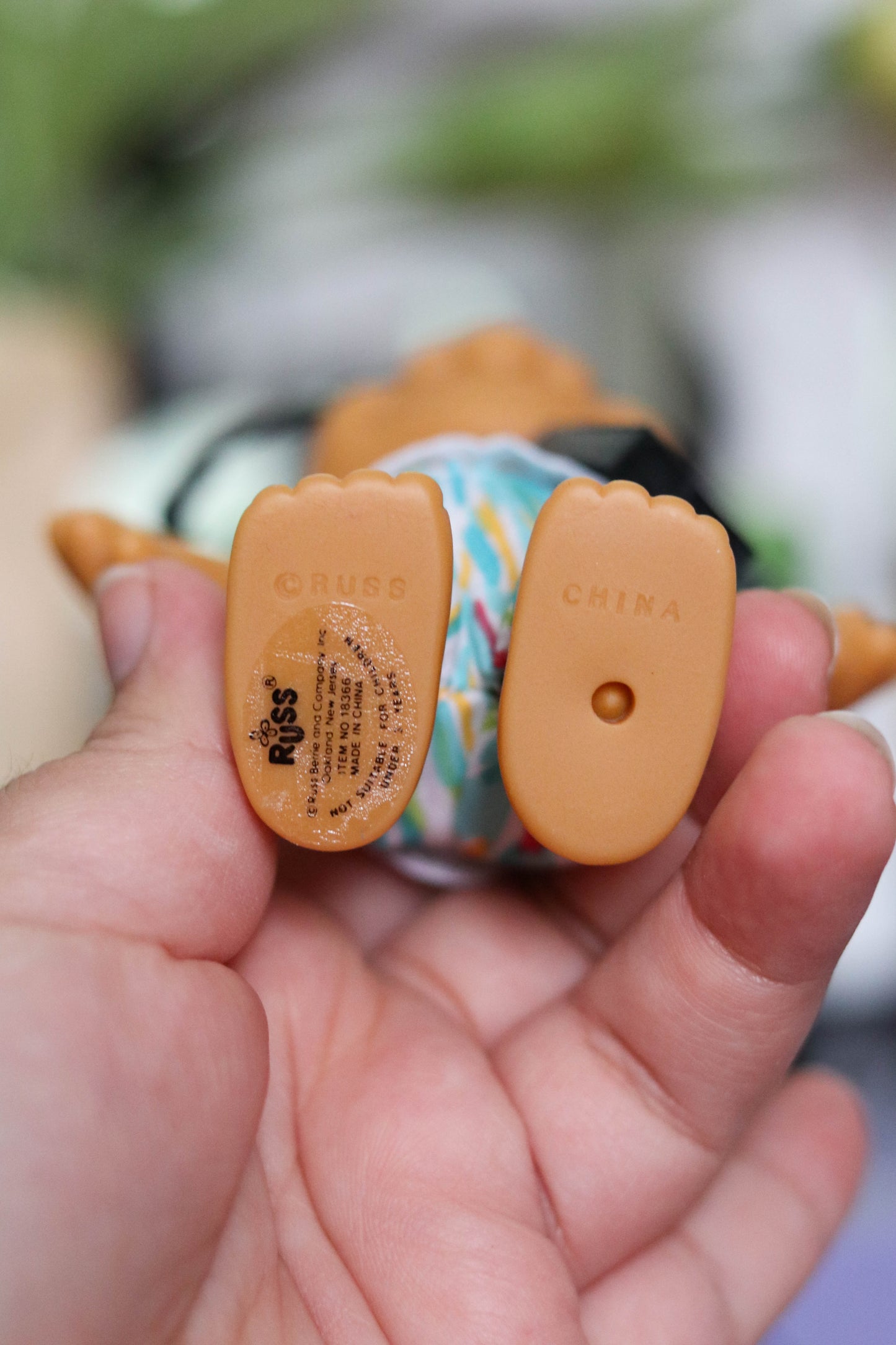 Vintage Summer Walkman Troll Doll