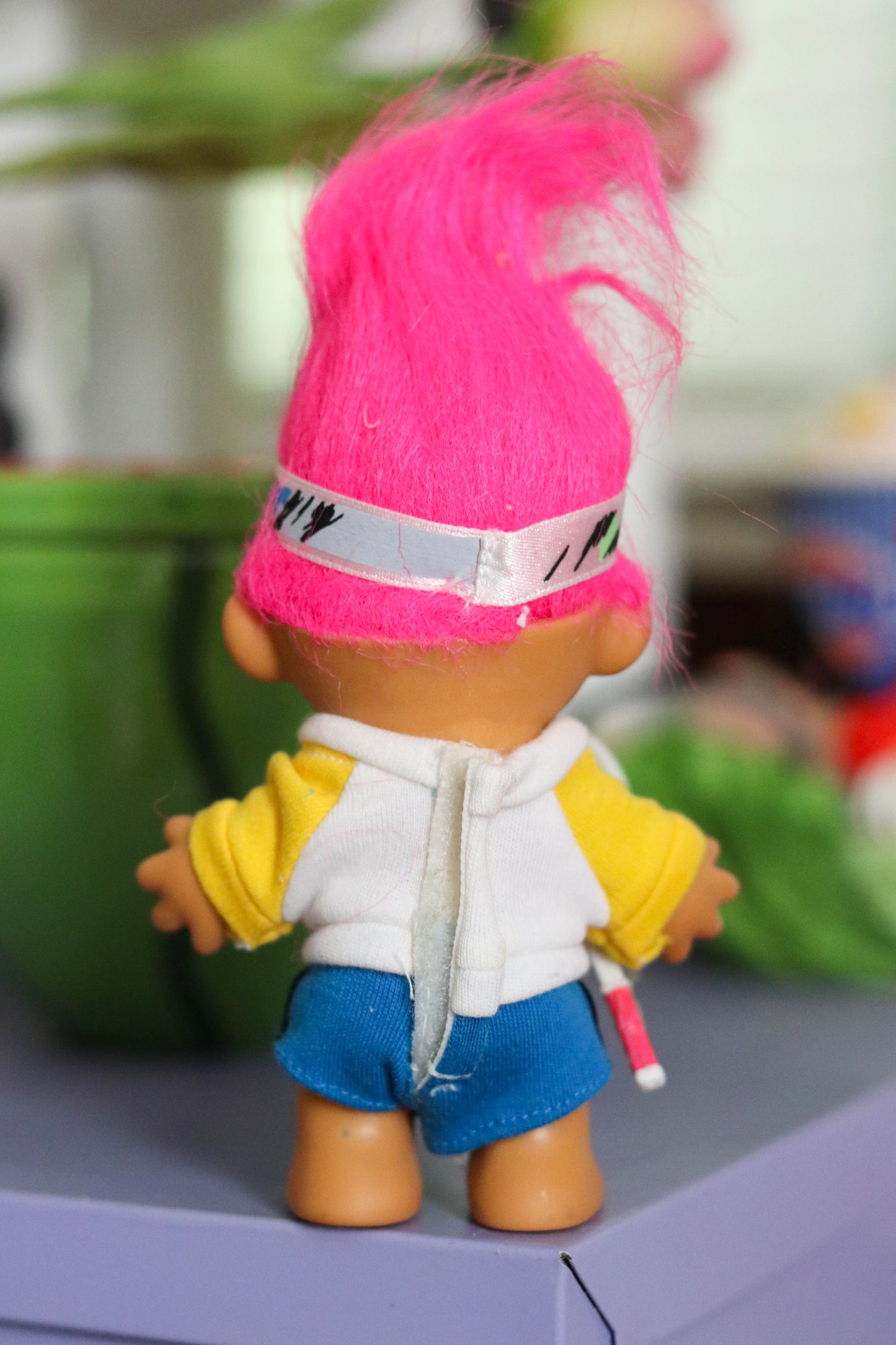 Vintage Tennis Player Troll Doll