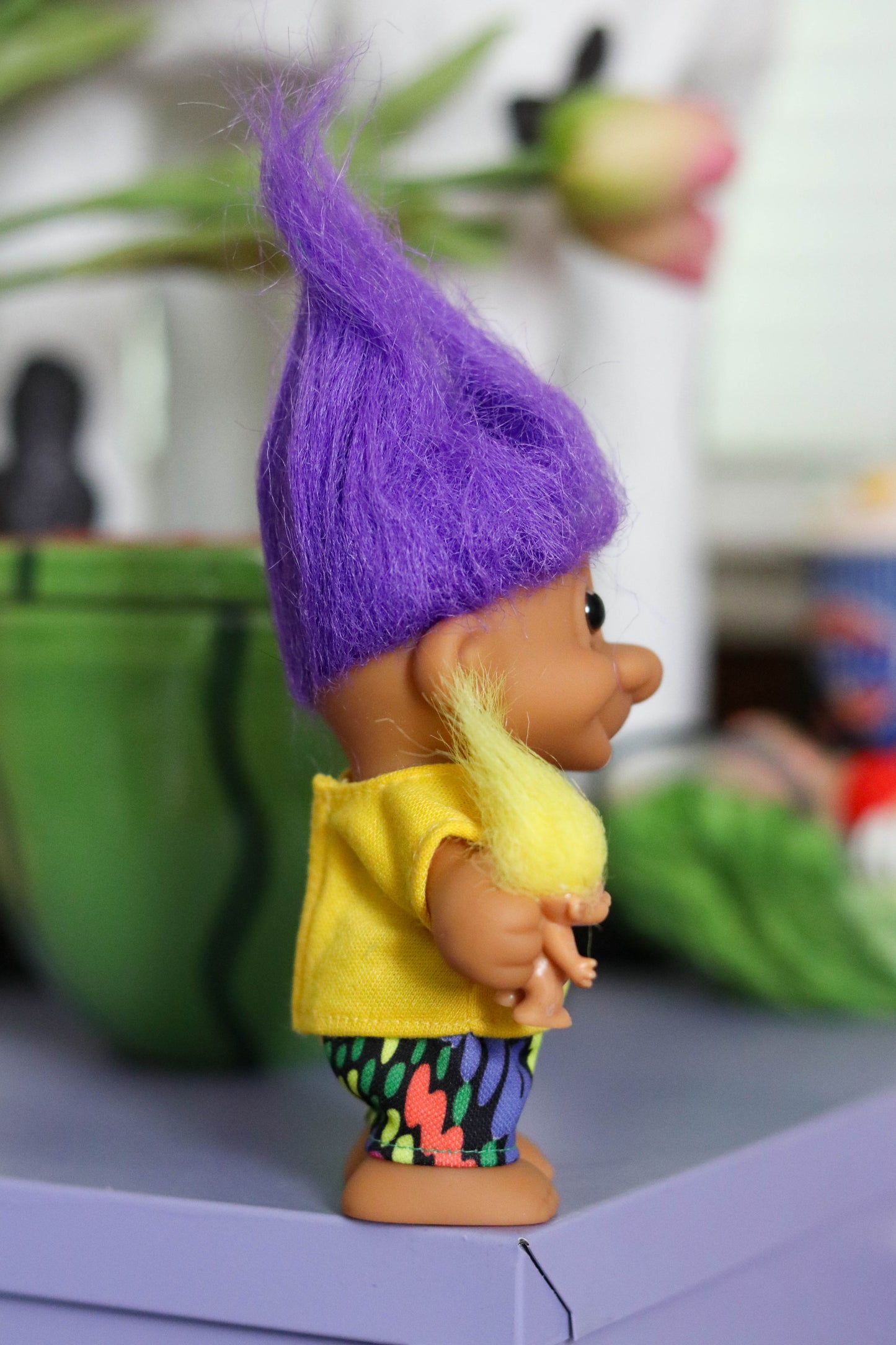 Vintage World's Best Babysitter Troll Doll