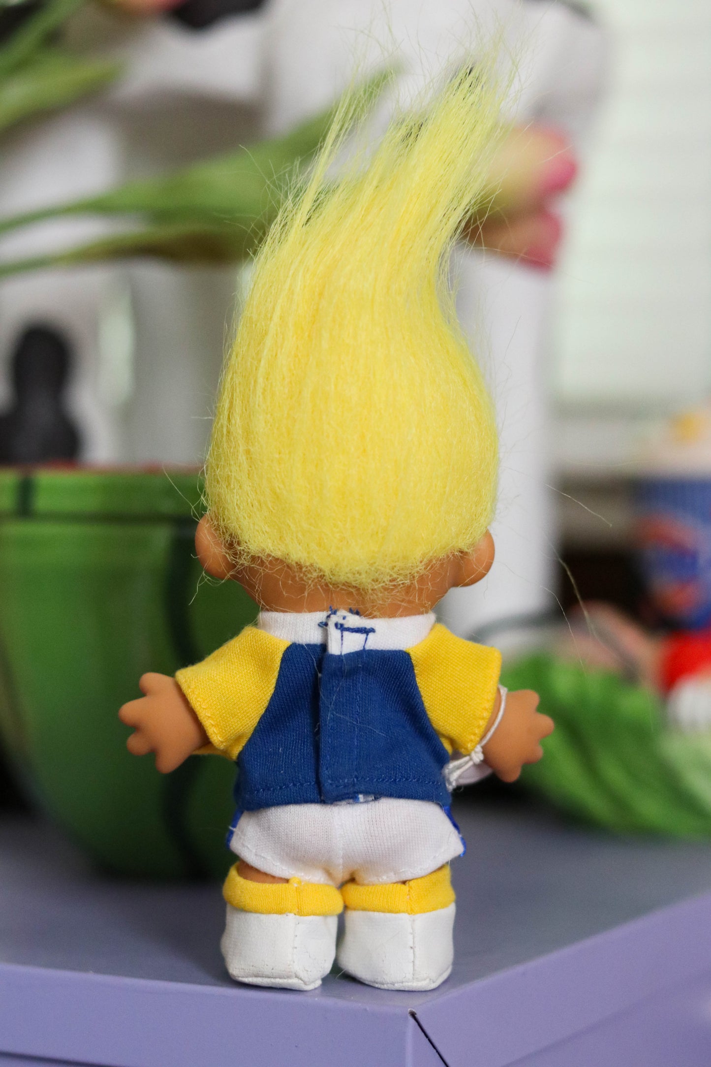 Vintage Volleyball Player Troll Doll