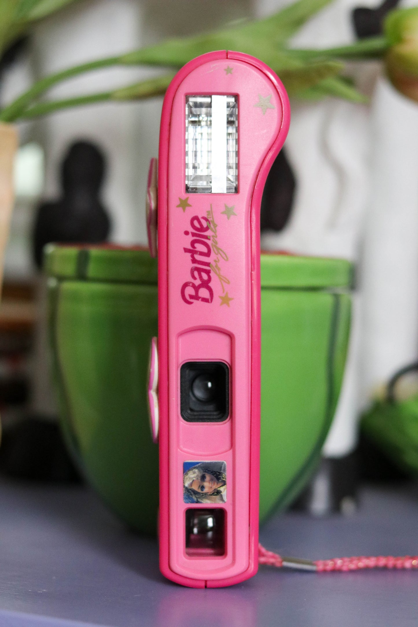 Vintage 90s Pink Barbie Hollywood Star 110 Film Camera