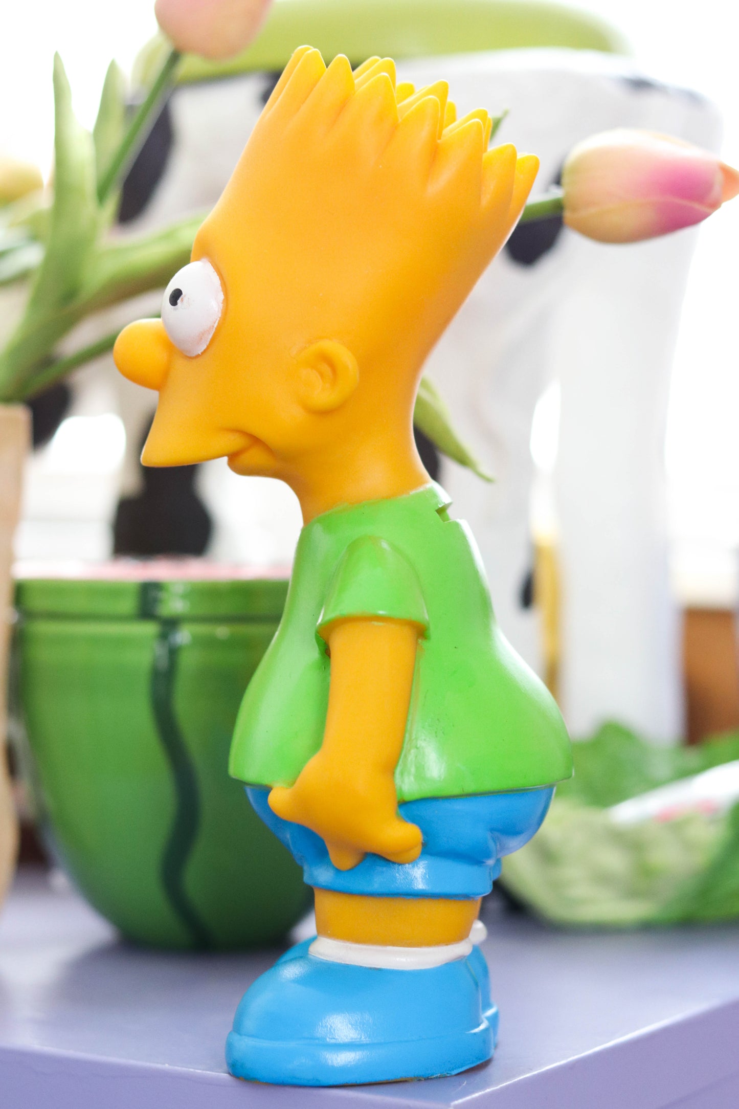 Vintage 90s Bart Simpson Coin Piggy Bank