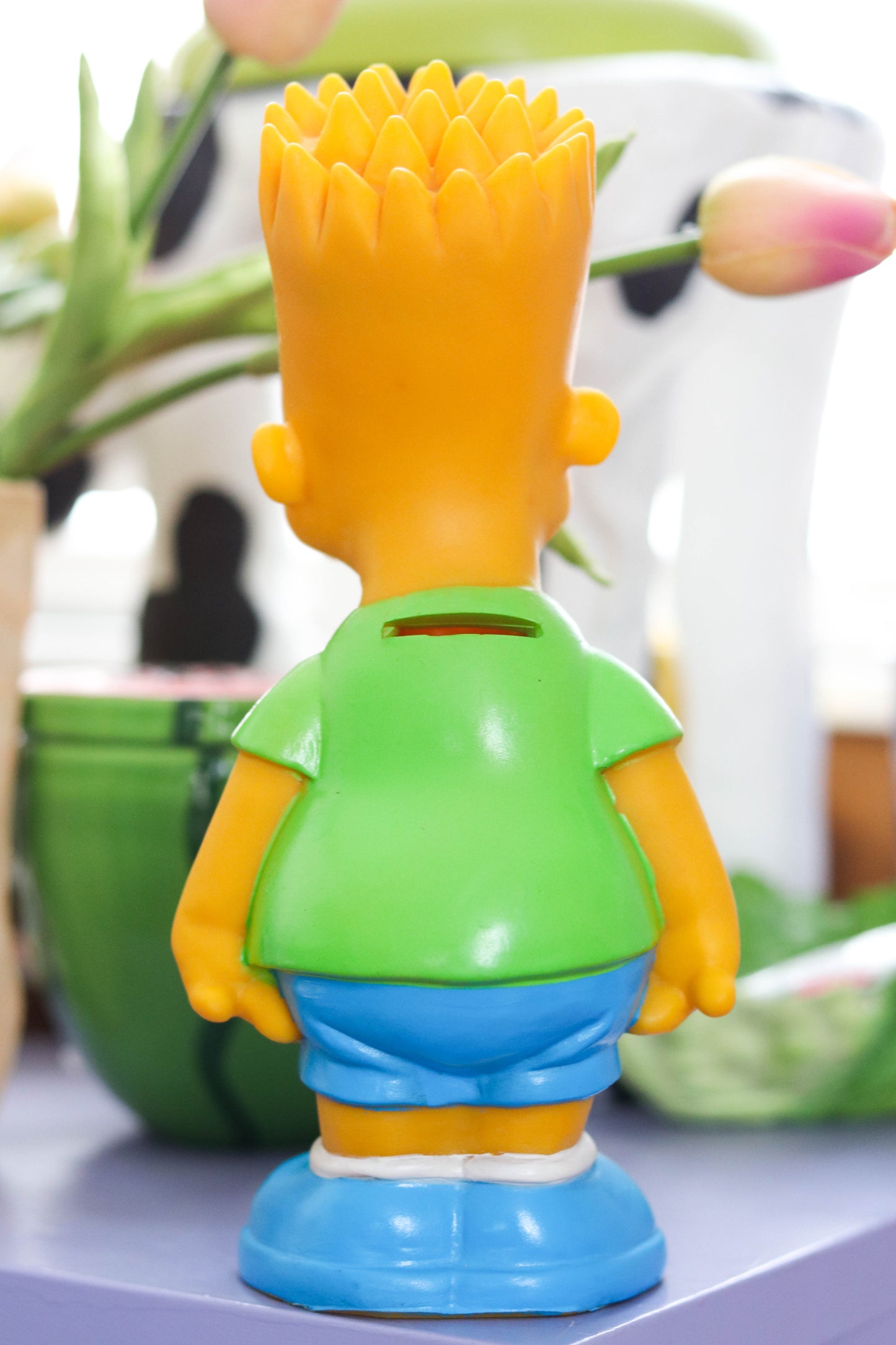 Vintage 90s Bart Simpson Coin Piggy Bank