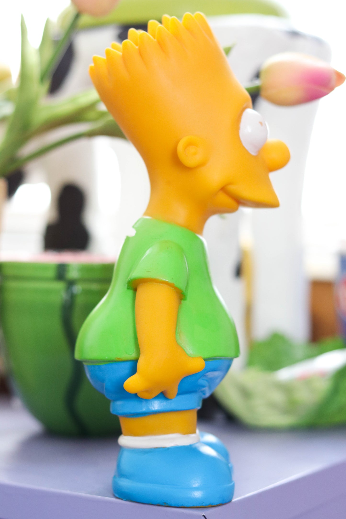 Vintage 90s Bart Simpson Coin Piggy Bank