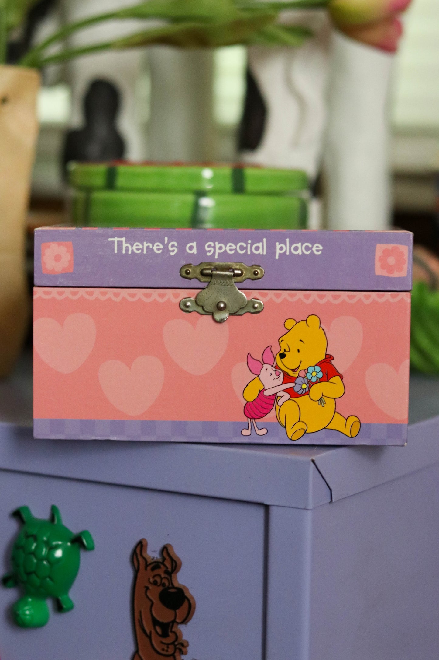 Vintage Winnie The Pooh & Friends Music Trinket Box