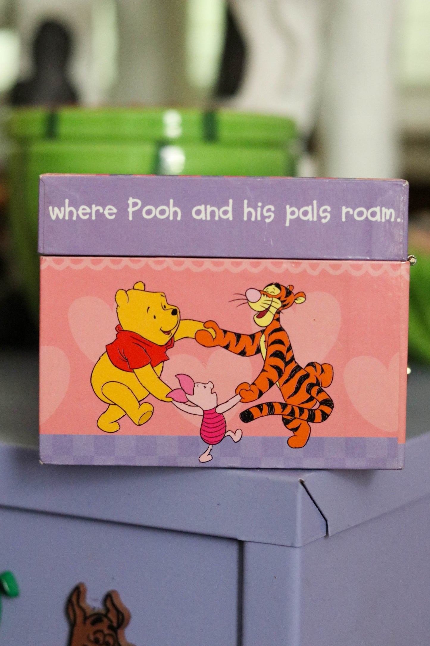 Vintage Winnie The Pooh & Friends Music Trinket Box