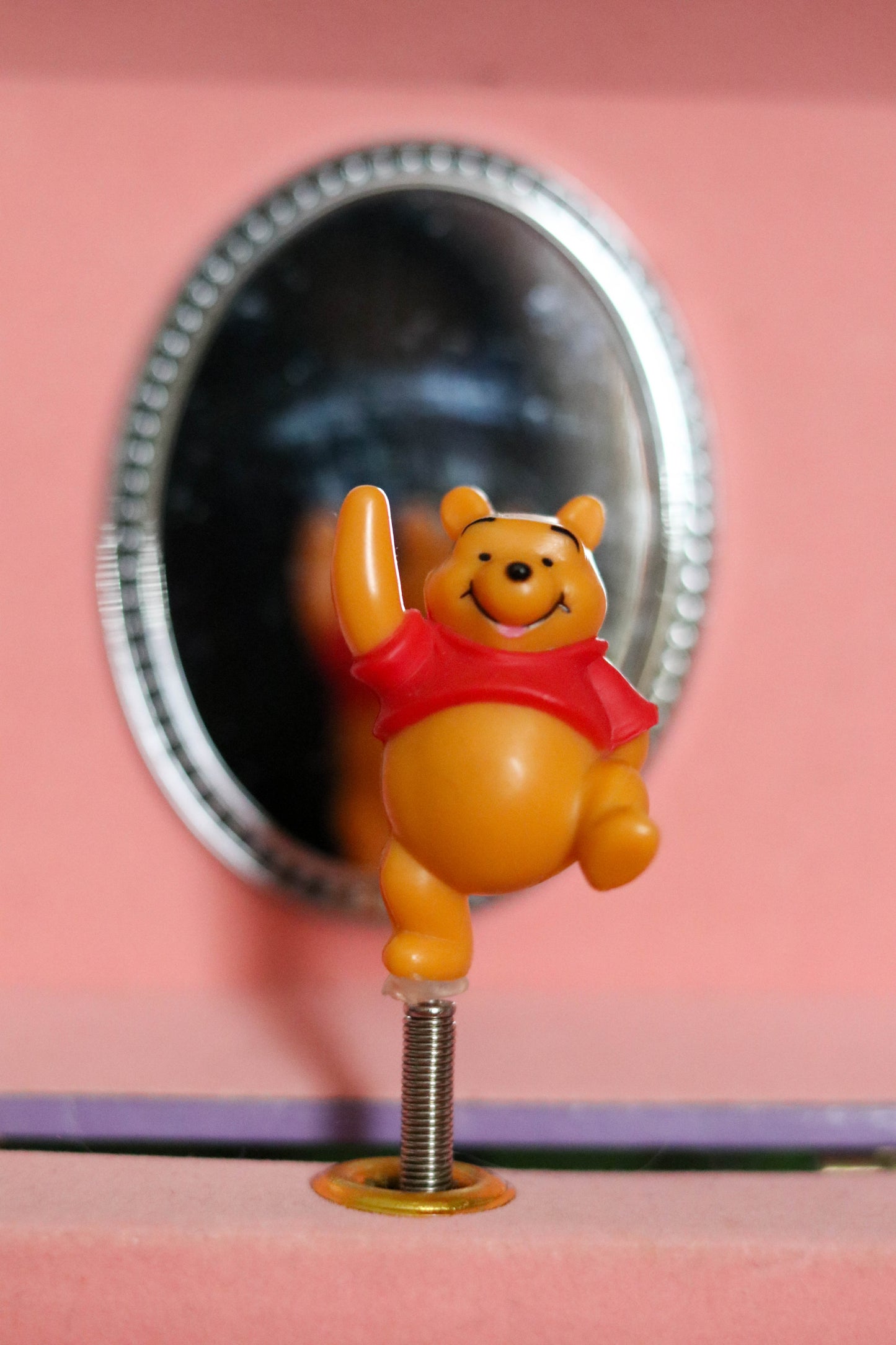 Vintage Winnie The Pooh & Friends Music Trinket Box