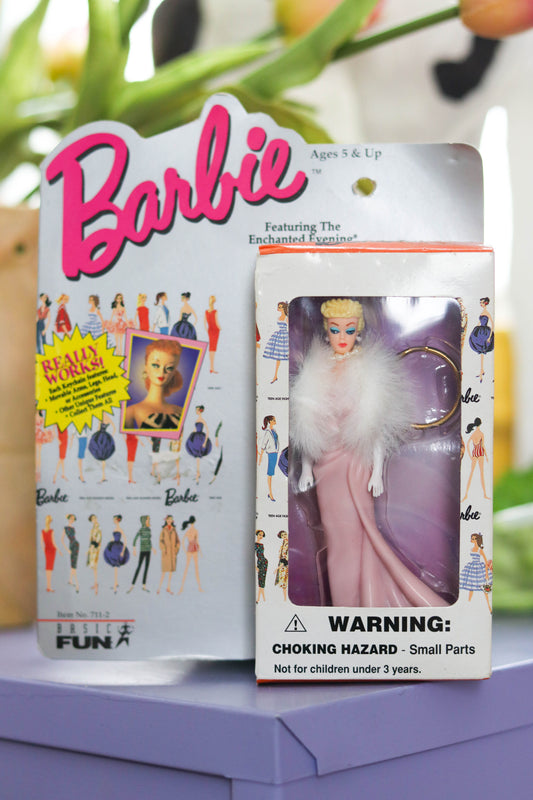 Vintage Enchanted Evening Barbie Deadstock Keychain