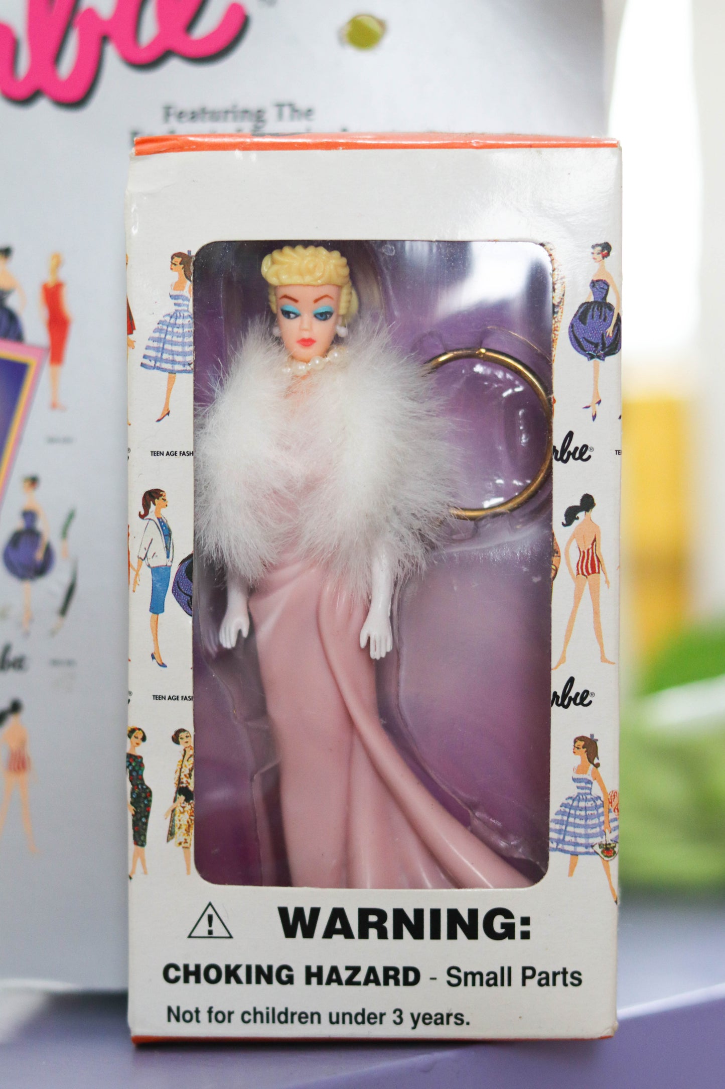 Vintage Enchanted Evening Barbie Deadstock Keychain