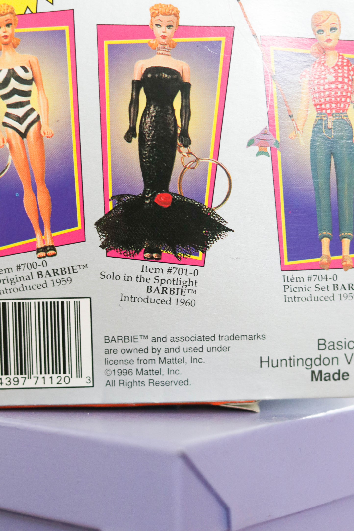 Vintage Enchanted Evening Barbie Deadstock Keychain