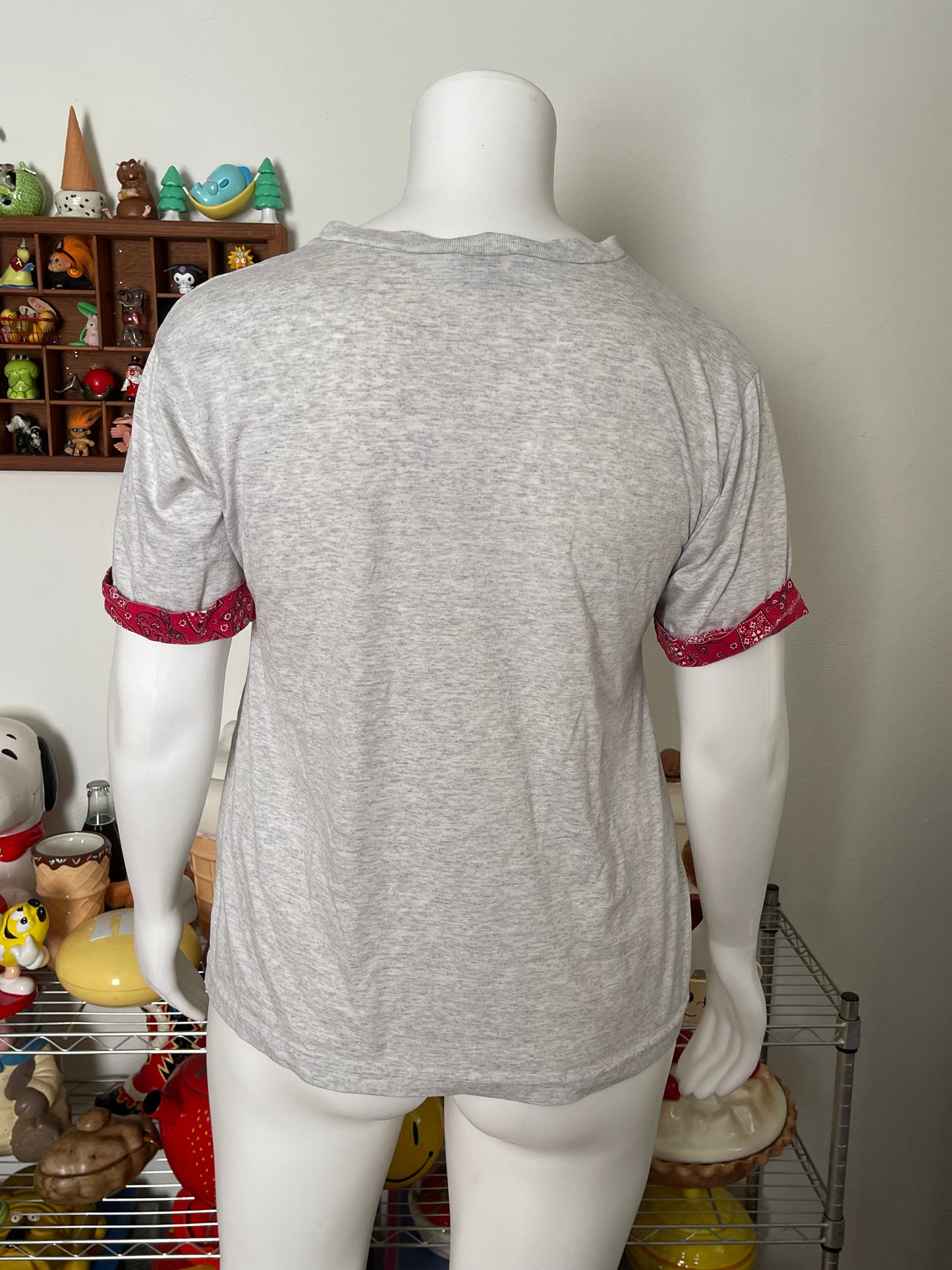 90s Looney Tunes Bandana print tee sz XL