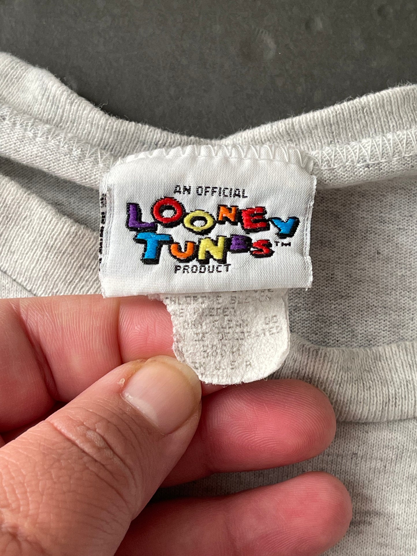 90s Looney Tunes Bandana print tee sz XL