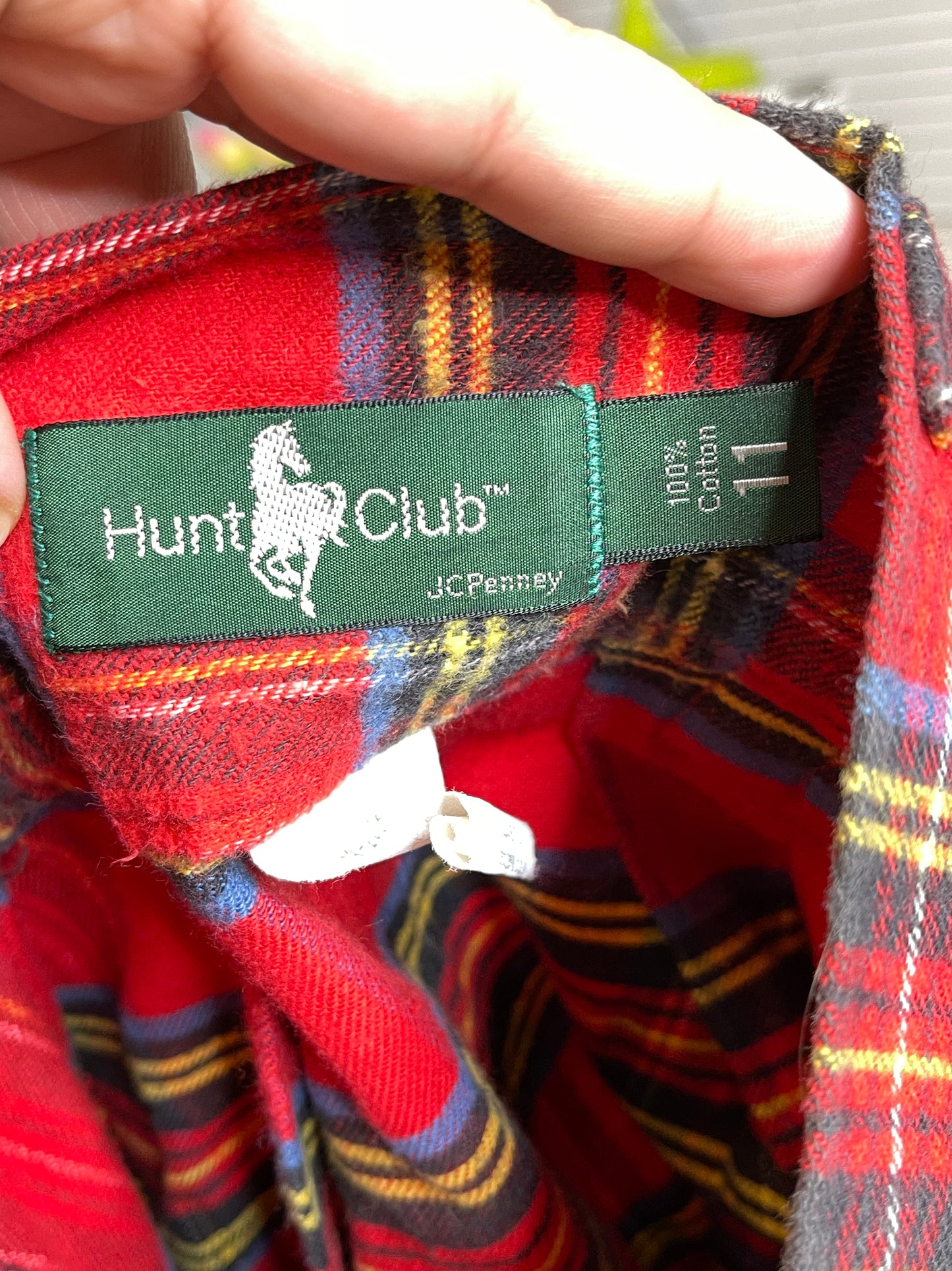 Vintage Plaid Tartan Flannel Midi Maxi Skirt Sz 28in