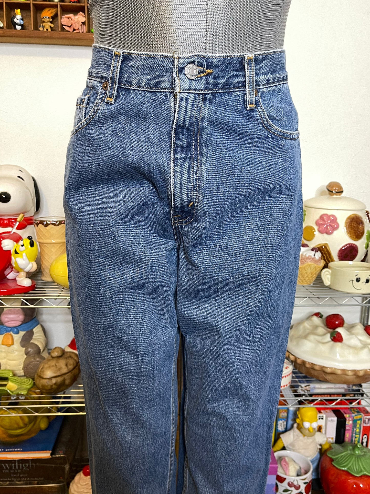 Vintage 2000s Deadstock Levi's 550 Mom Jeans Sz 10 28in