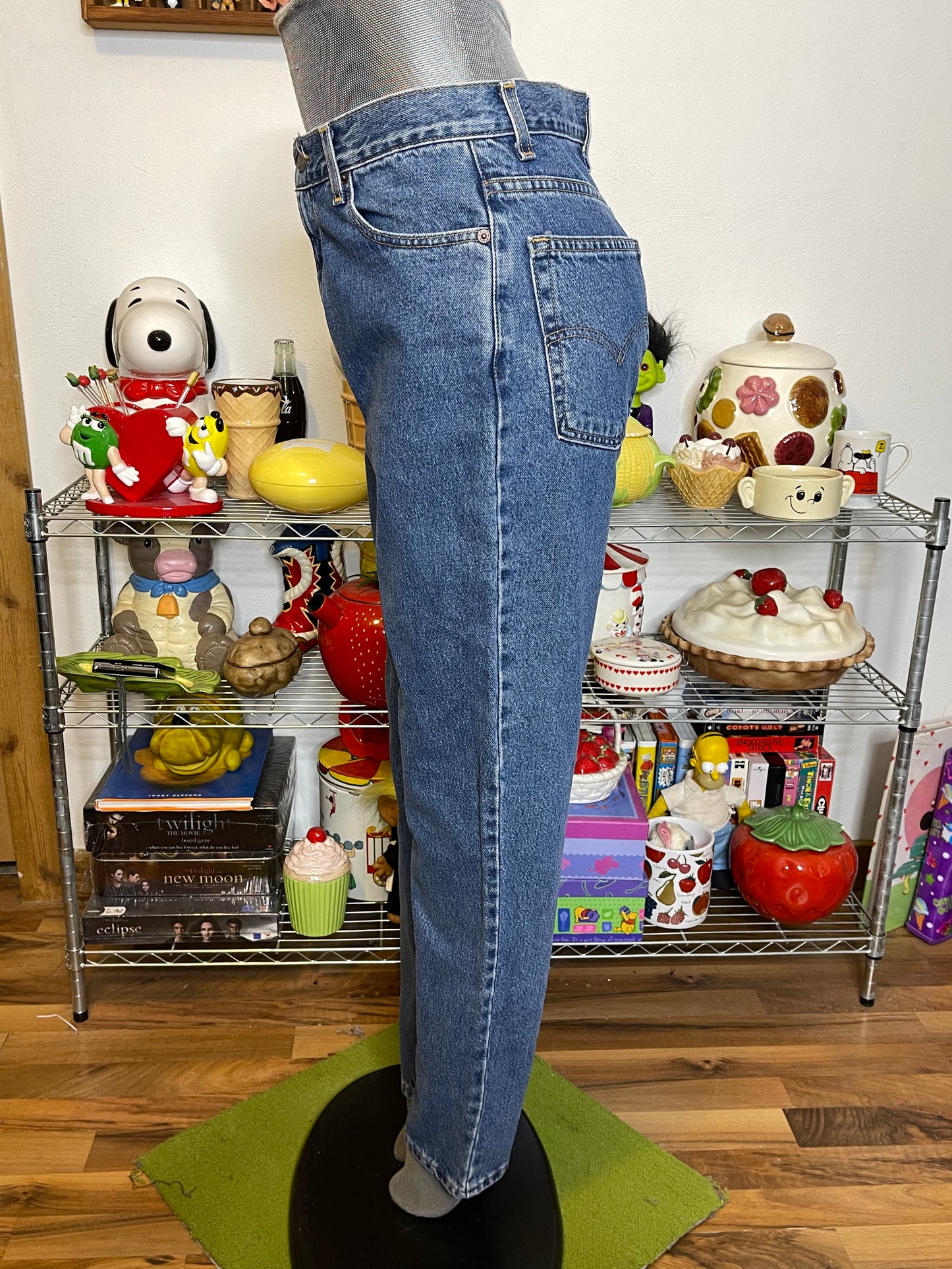 Vintage 2000s Deadstock Levi's 550 Mom Jeans Sz 10 28in