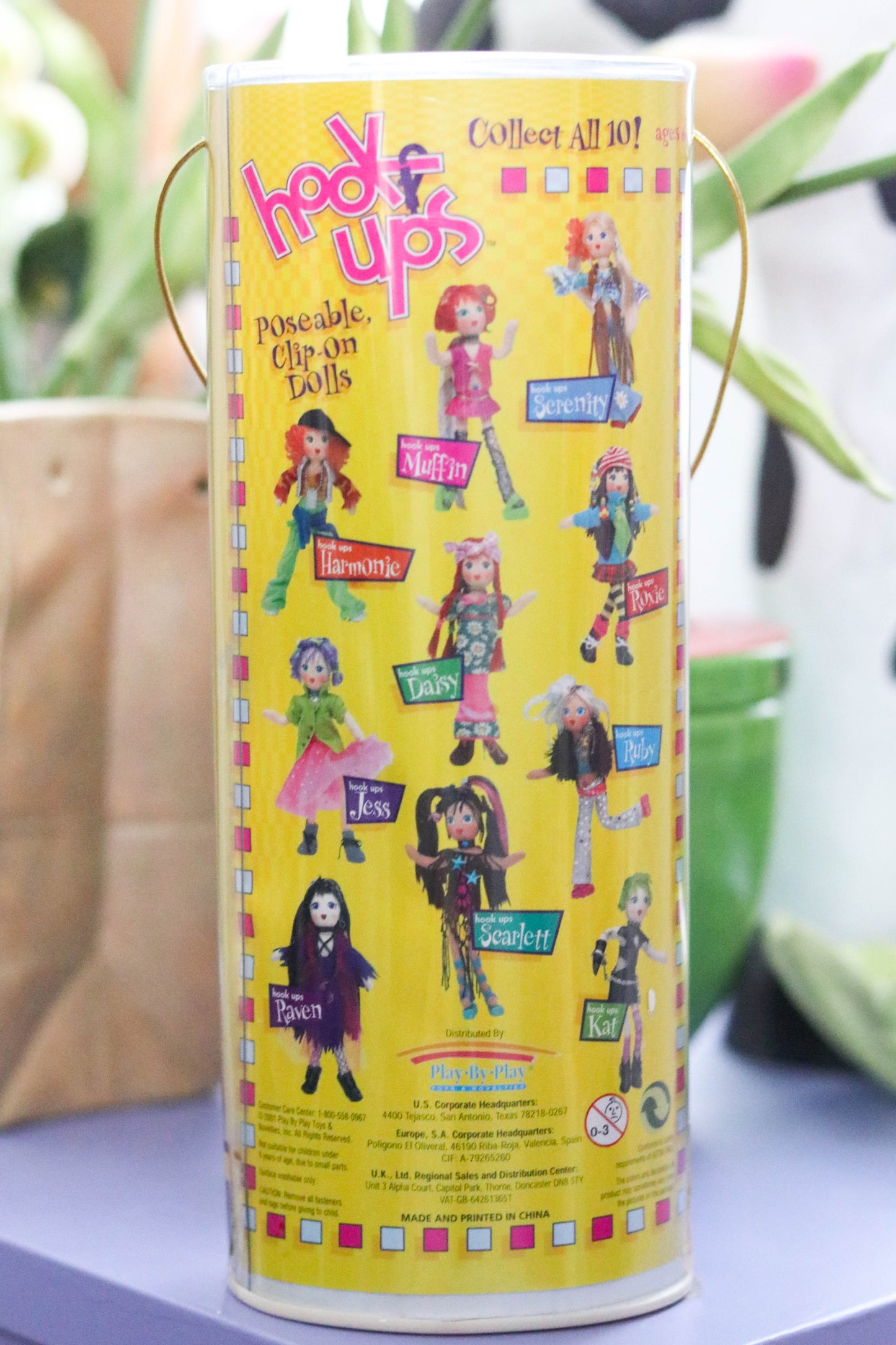 2000s Hook Ups Daisy Doll Keychain Plush