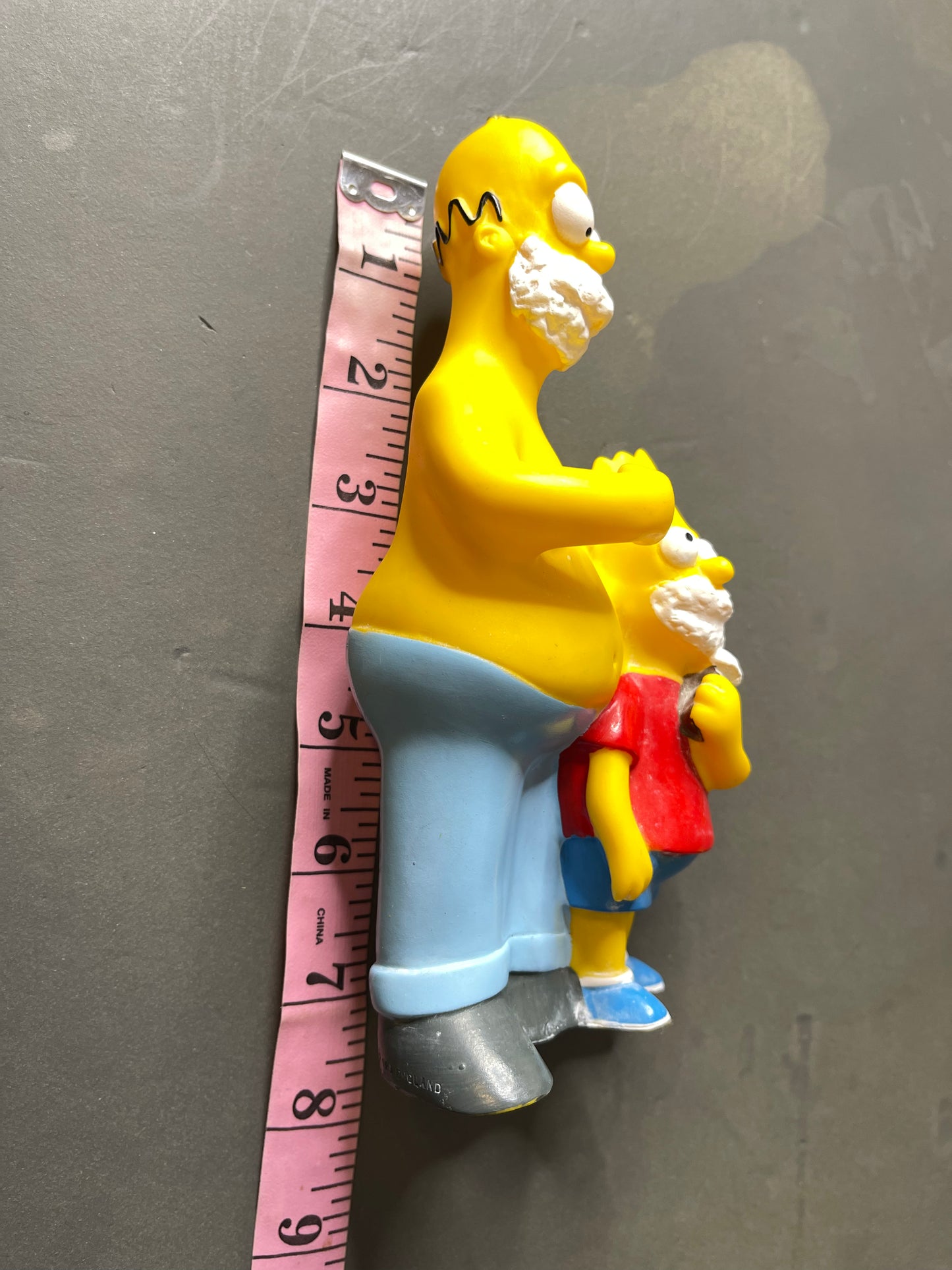 Vintage 90s The Simpsons Homer And Bart Razor Holder