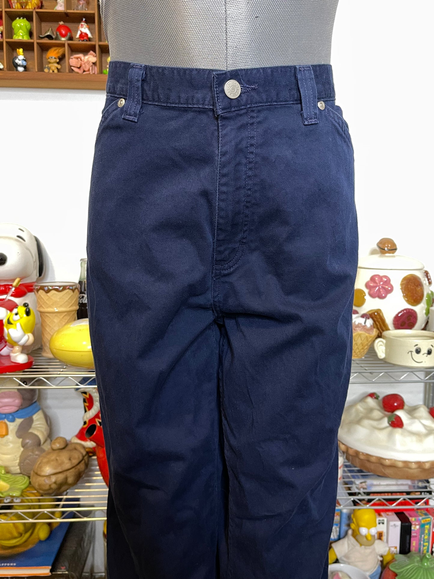 2000s Sonoma Navy Blue Carpenter Style Pants Sz 34in