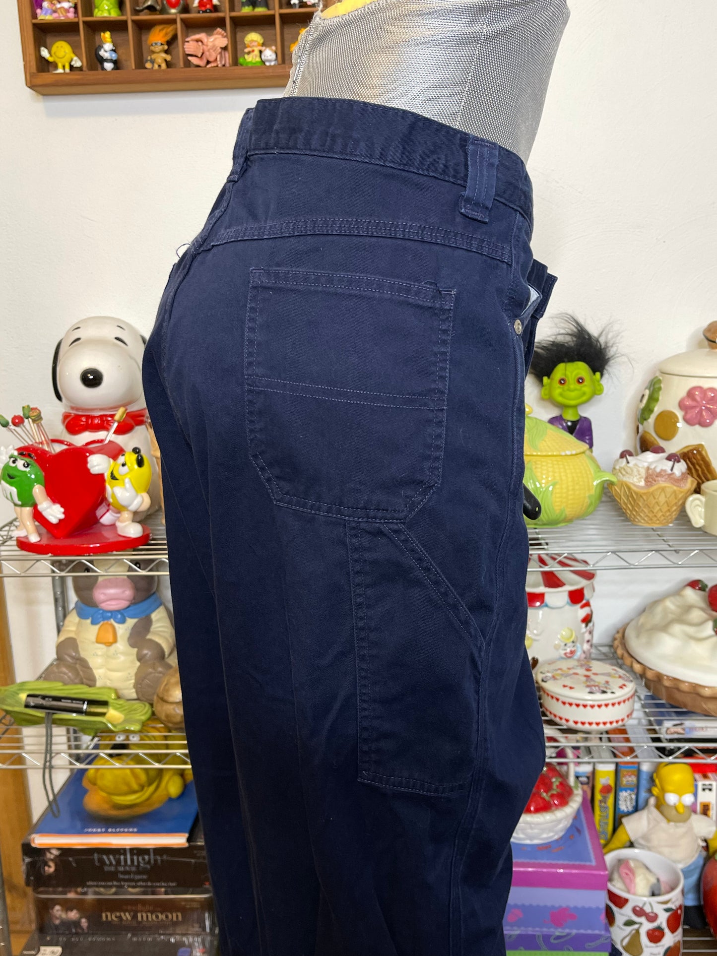 2000s Sonoma Navy Blue Carpenter Style Pants Sz 34in