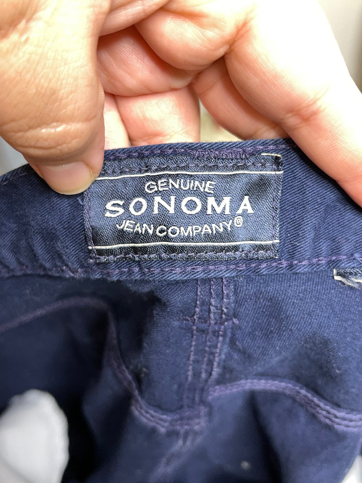 2000s Sonoma Navy Blue Carpenter Style Pants Sz 34in