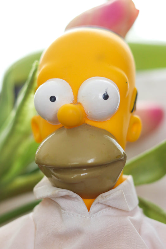 Vintage 90s Homer Simpson Plush