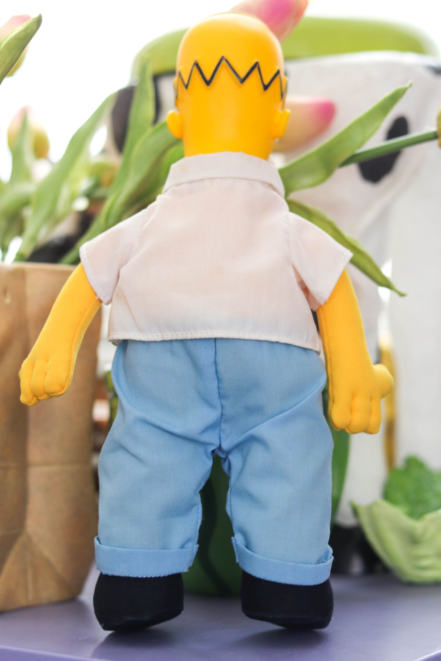 Vintage 90s Homer Simpson Plush