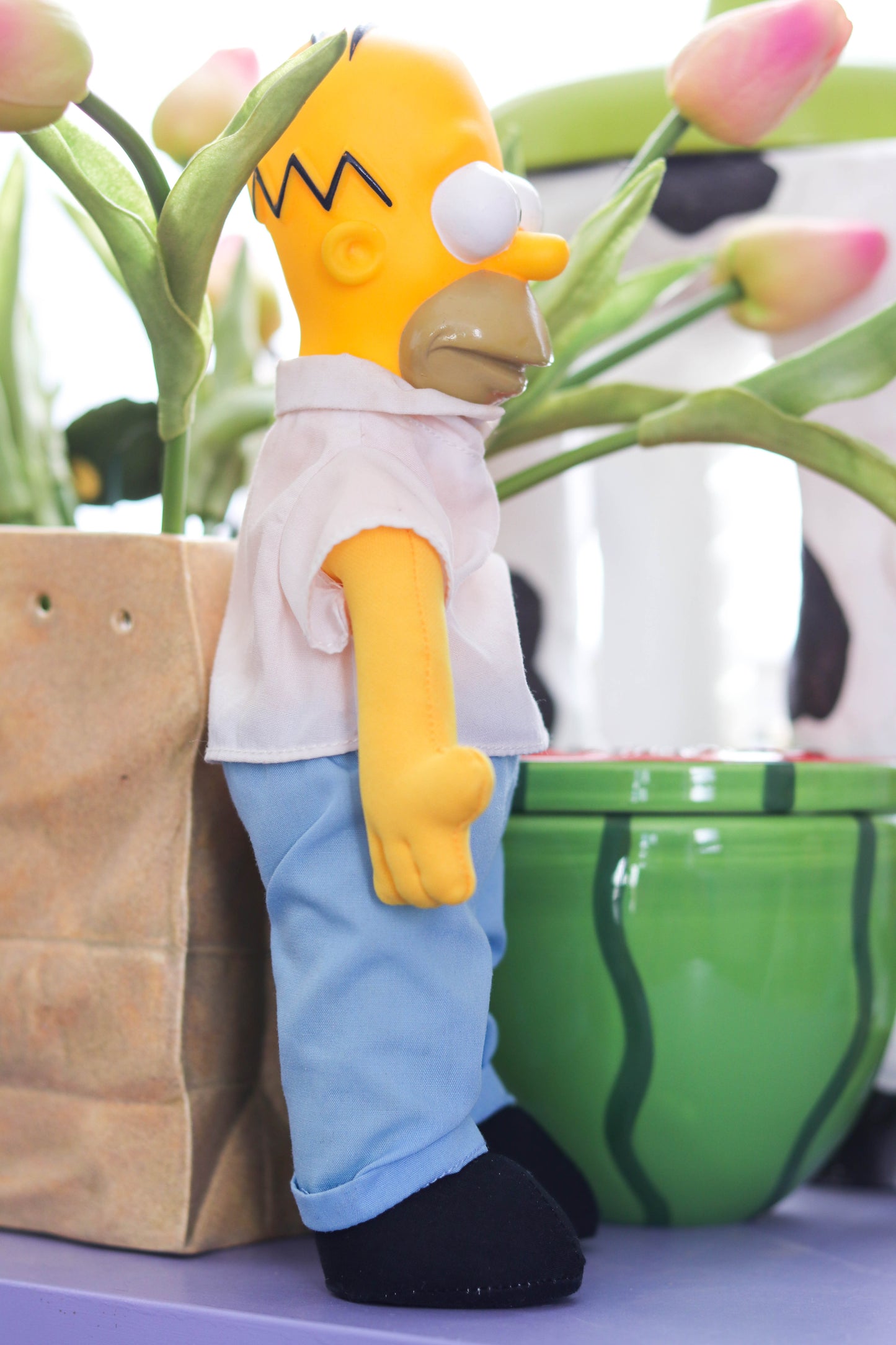 Vintage 90s Homer Simpson Plush