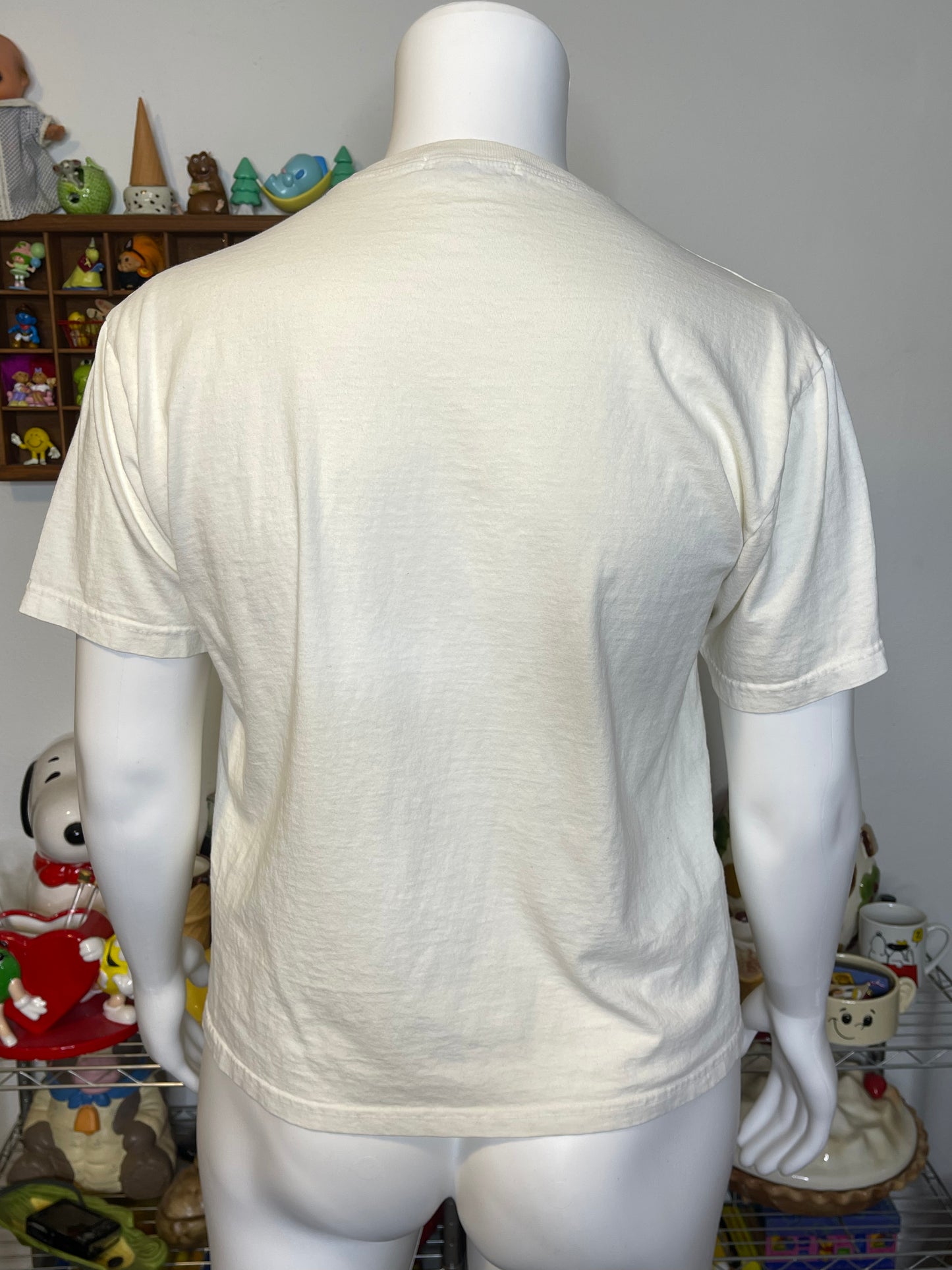 2000s Rainbow Fish Oversized Boxy Tee Sz M
