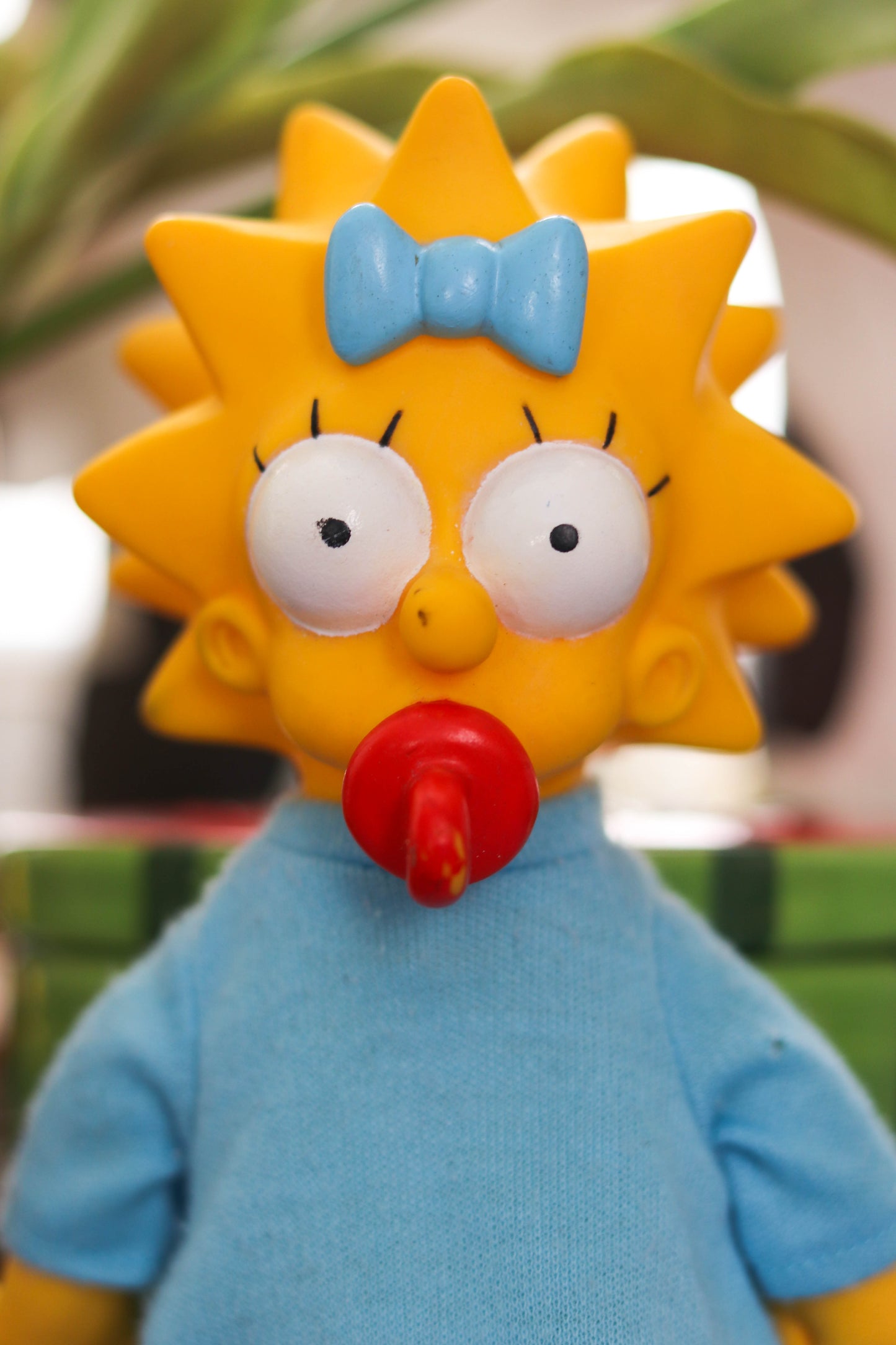 Vintage 90s Maggie Simpson Plush