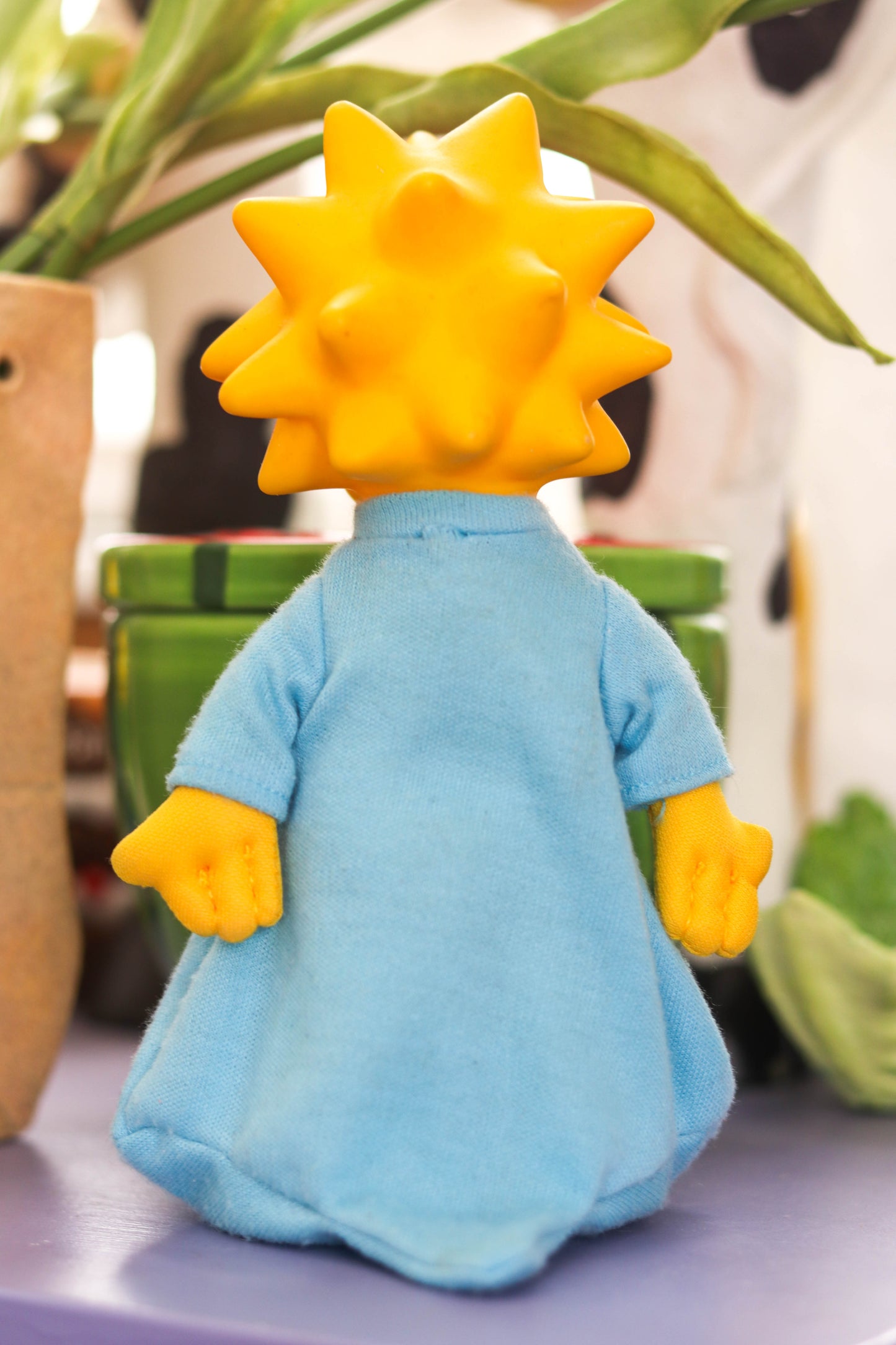 Vintage 90s Maggie Simpson Plush