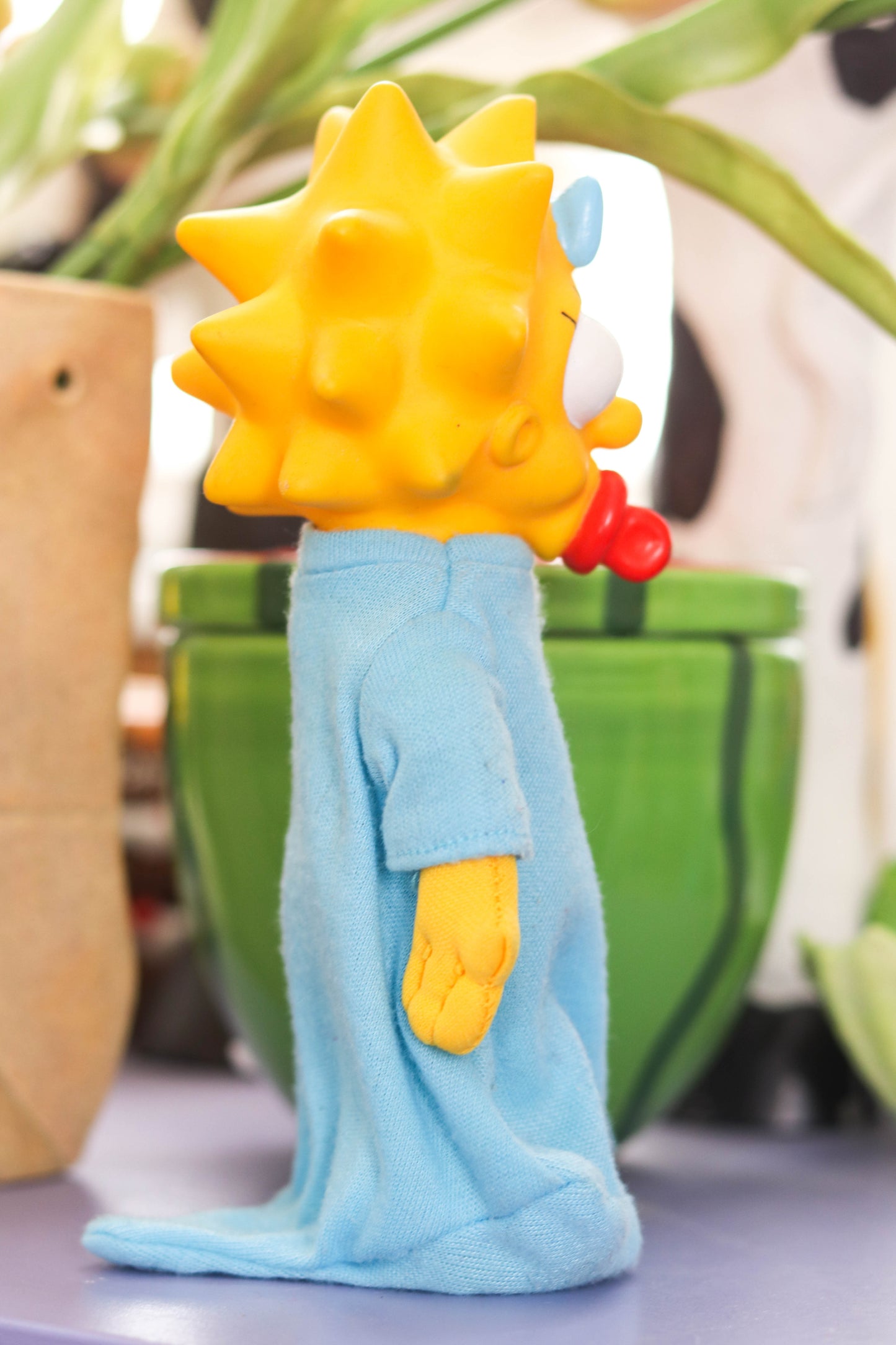 Vintage 90s Maggie Simpson Plush