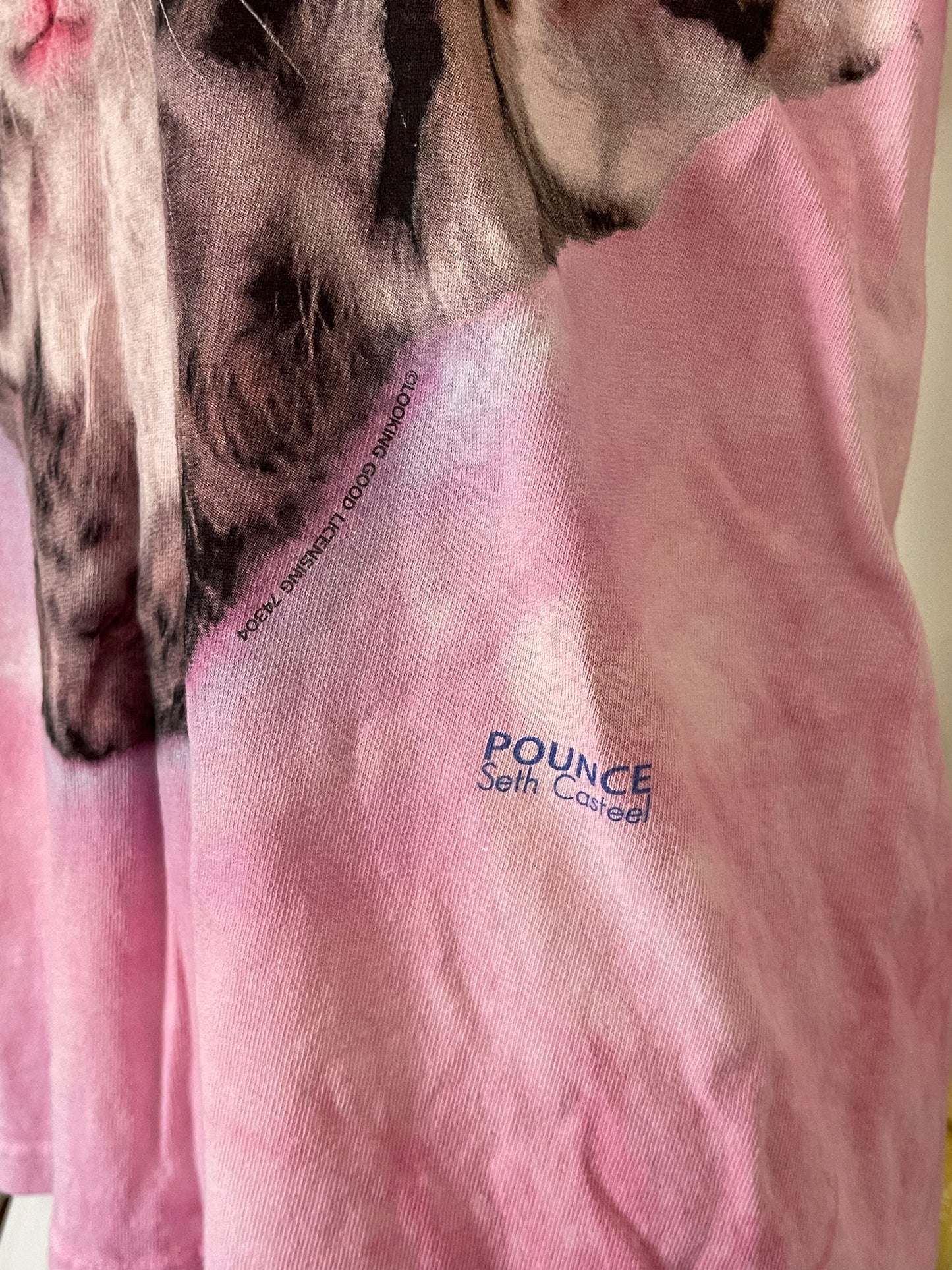 The mountain tie dye cat tee sz M