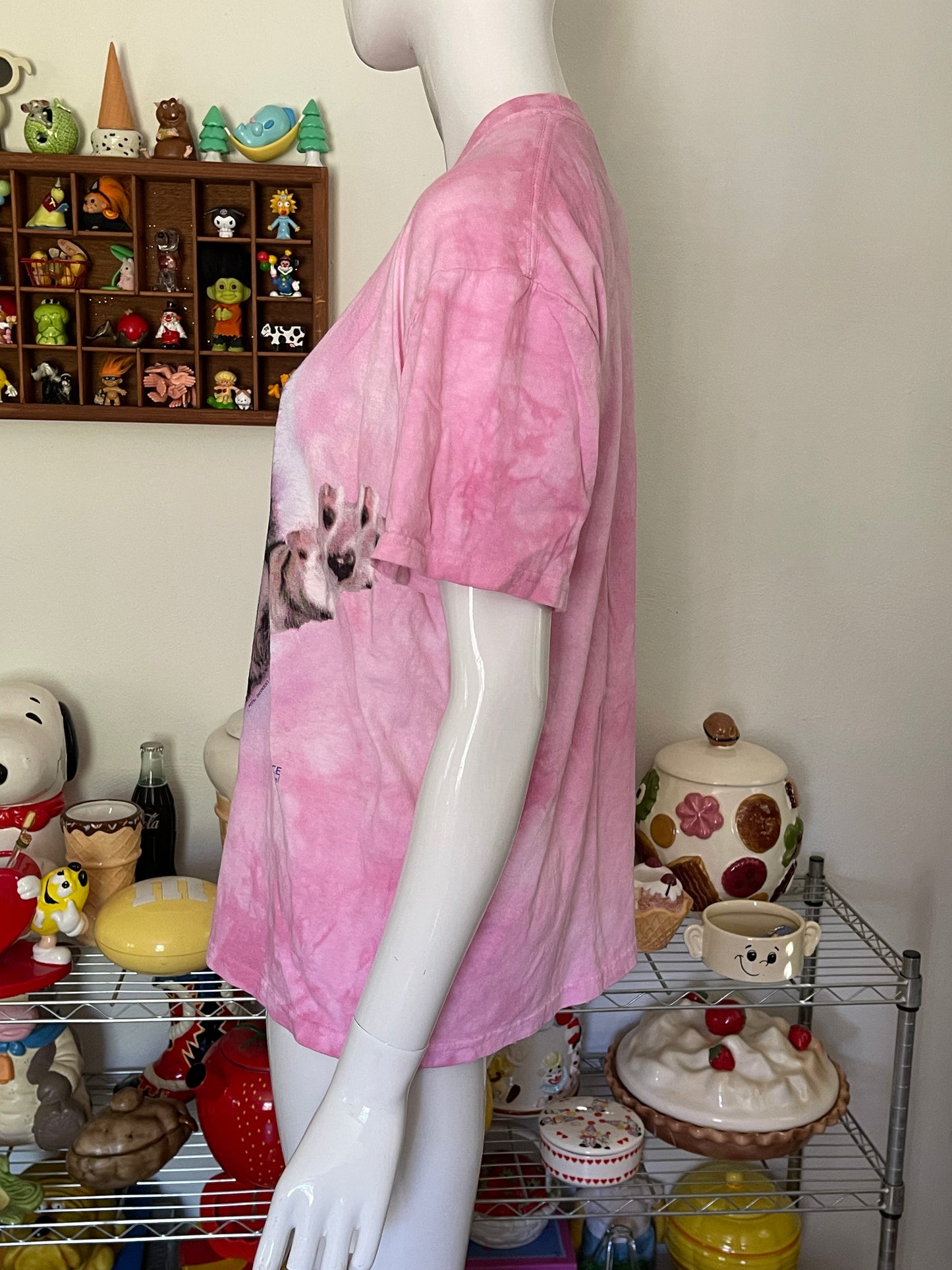 The mountain tie dye cat tee sz M