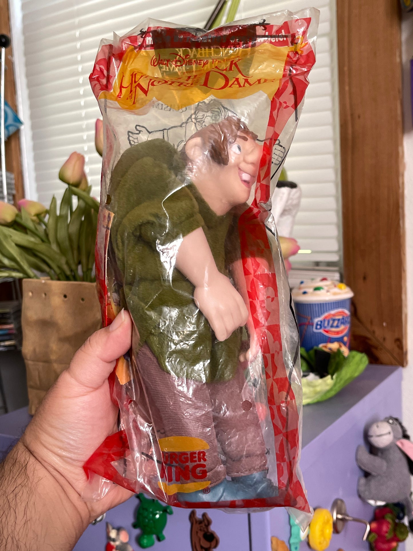 Vintage Deadstock The Hunchback Of Notre Dame Puppet Plush Set (2)