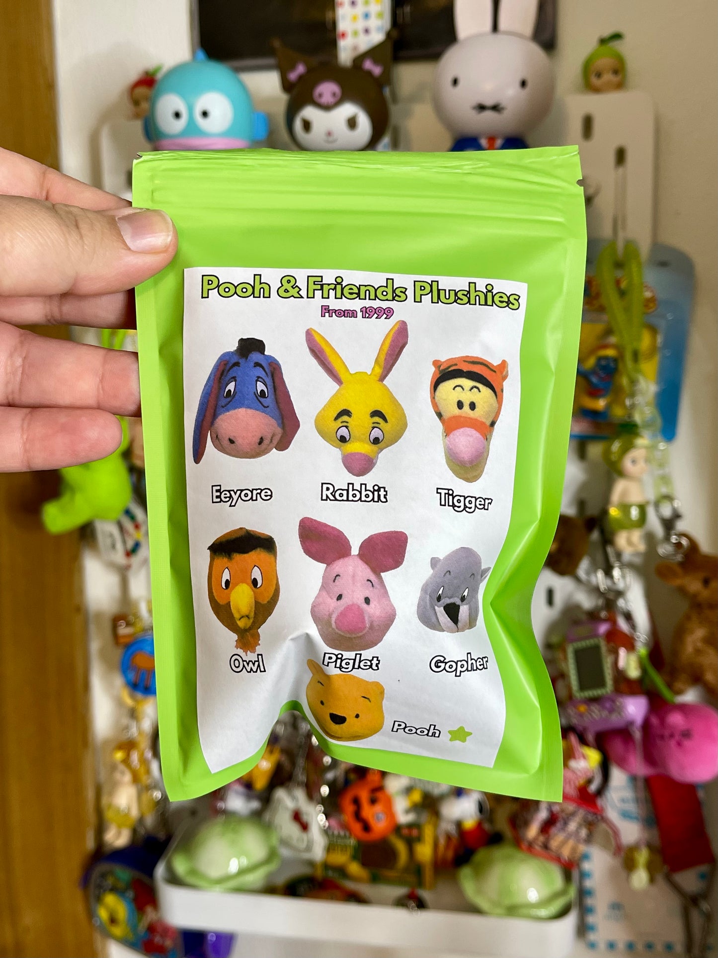 Vintage 90s Keychain Plush Blind Bag (1)