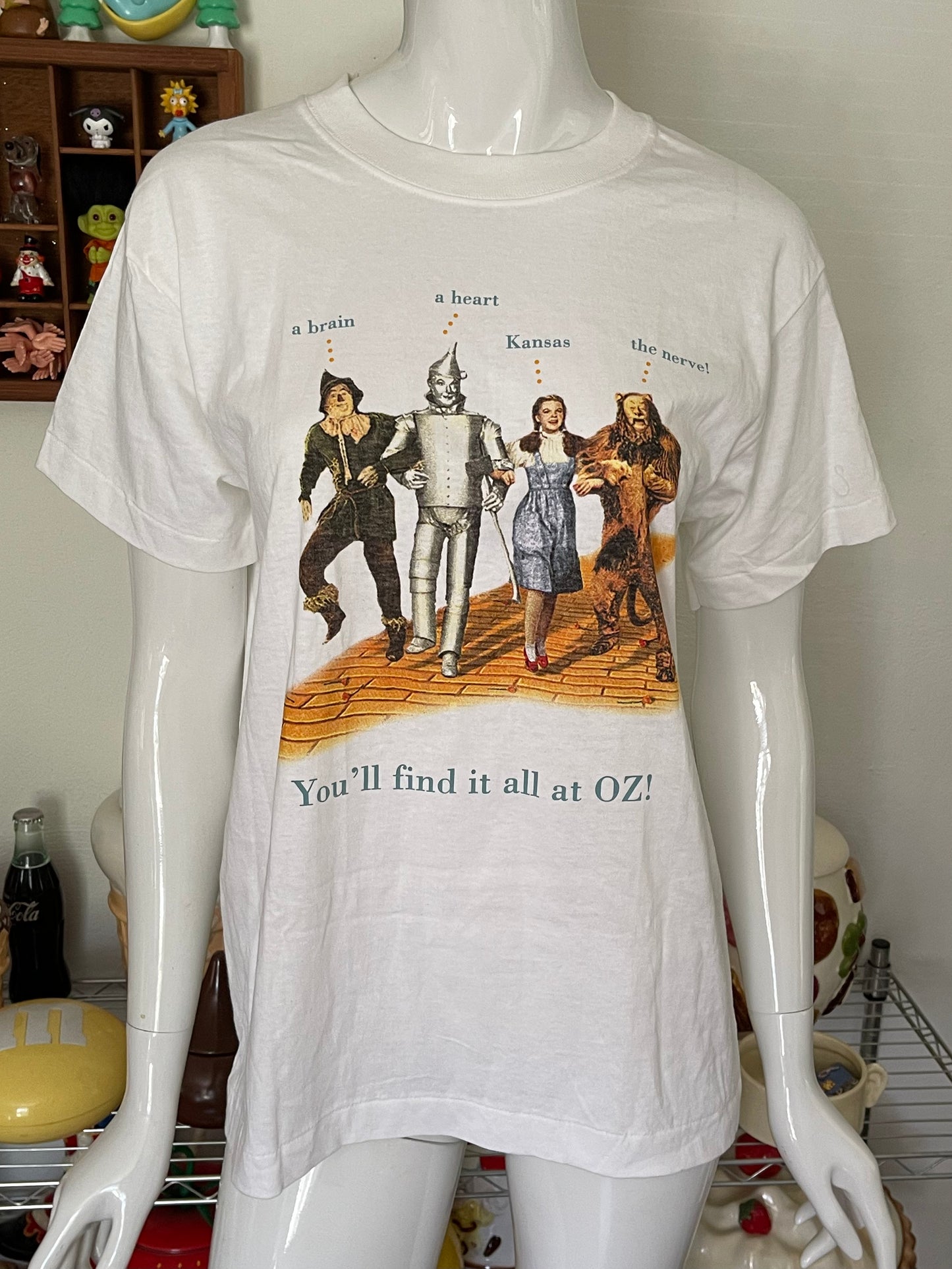 90s The Wizard Of OZ Graphic Tee sz S