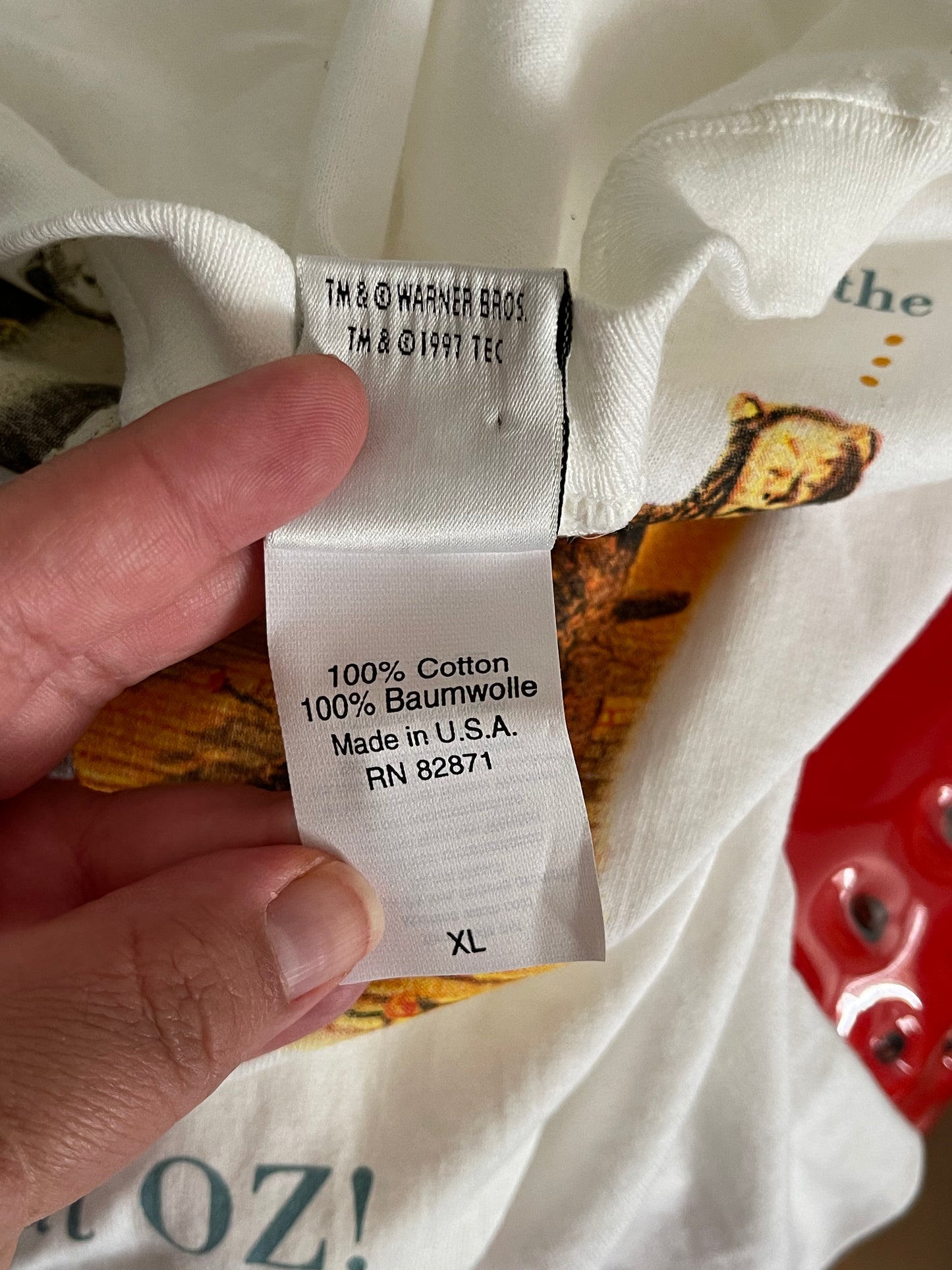 90s The Wizard Of OZ Graphic Tee sz S