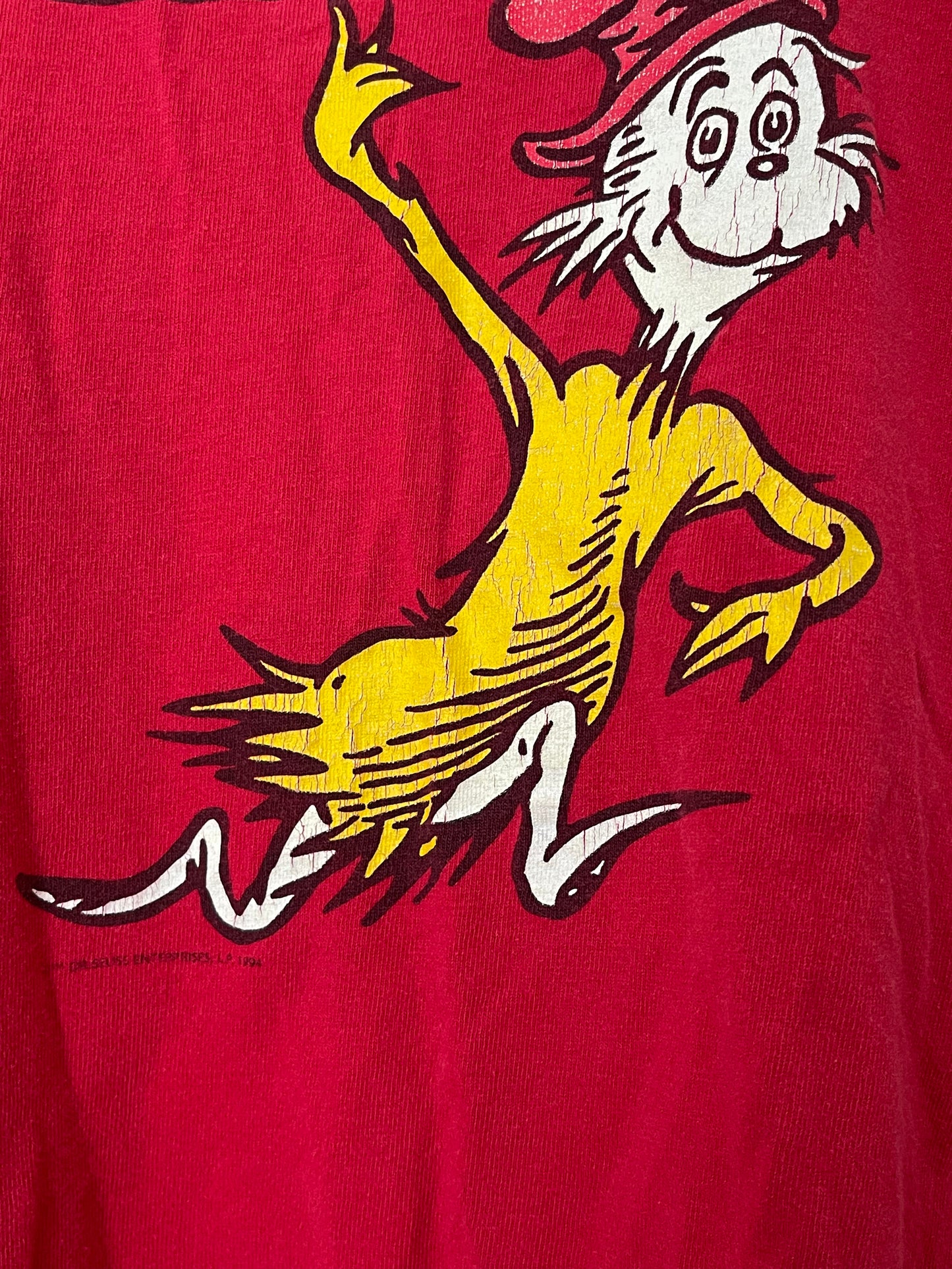 90s Dr. Seuss Green Eggs & Ham tee sz M