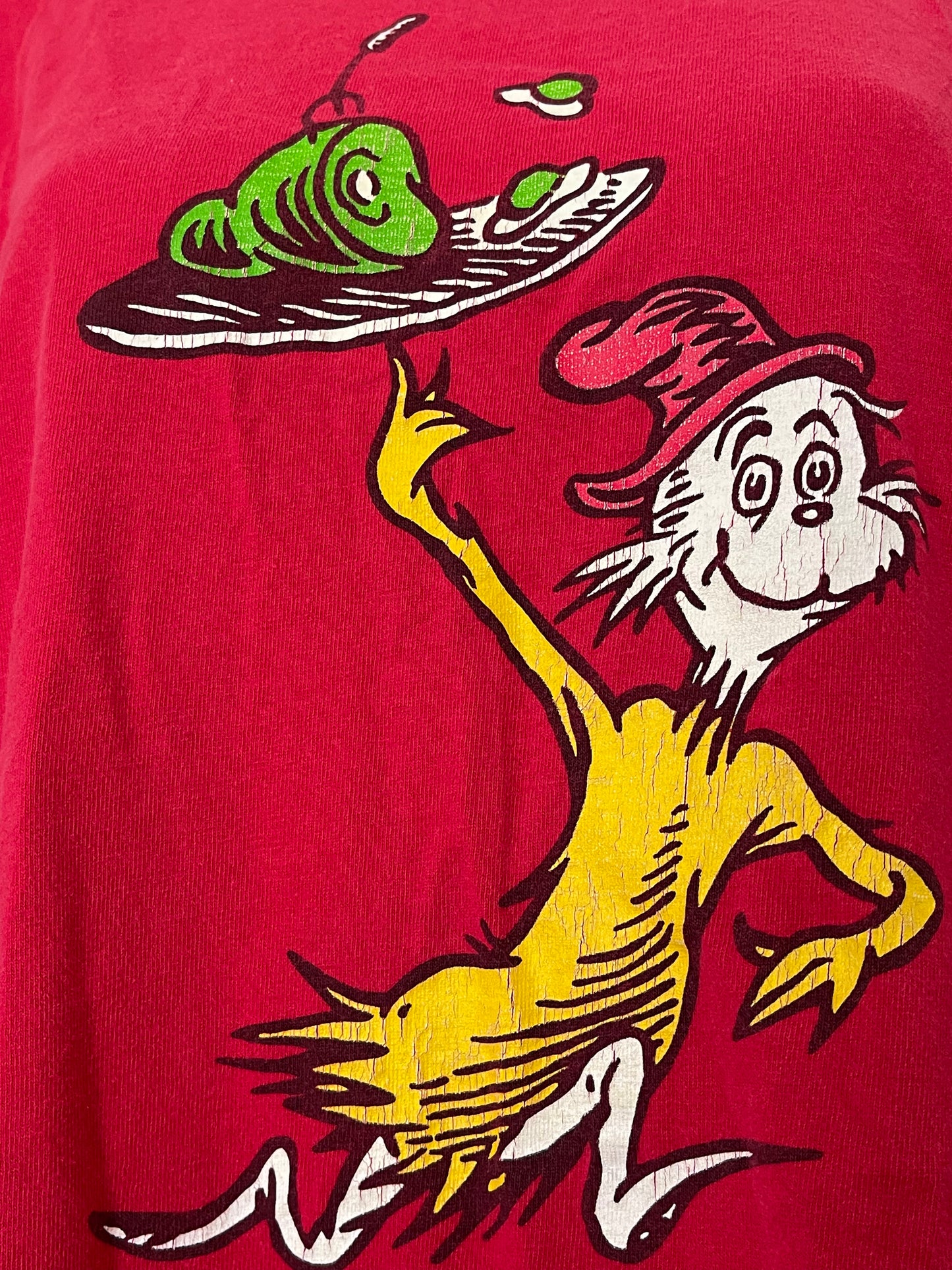 90s Dr. Seuss Green Eggs & Ham tee sz M