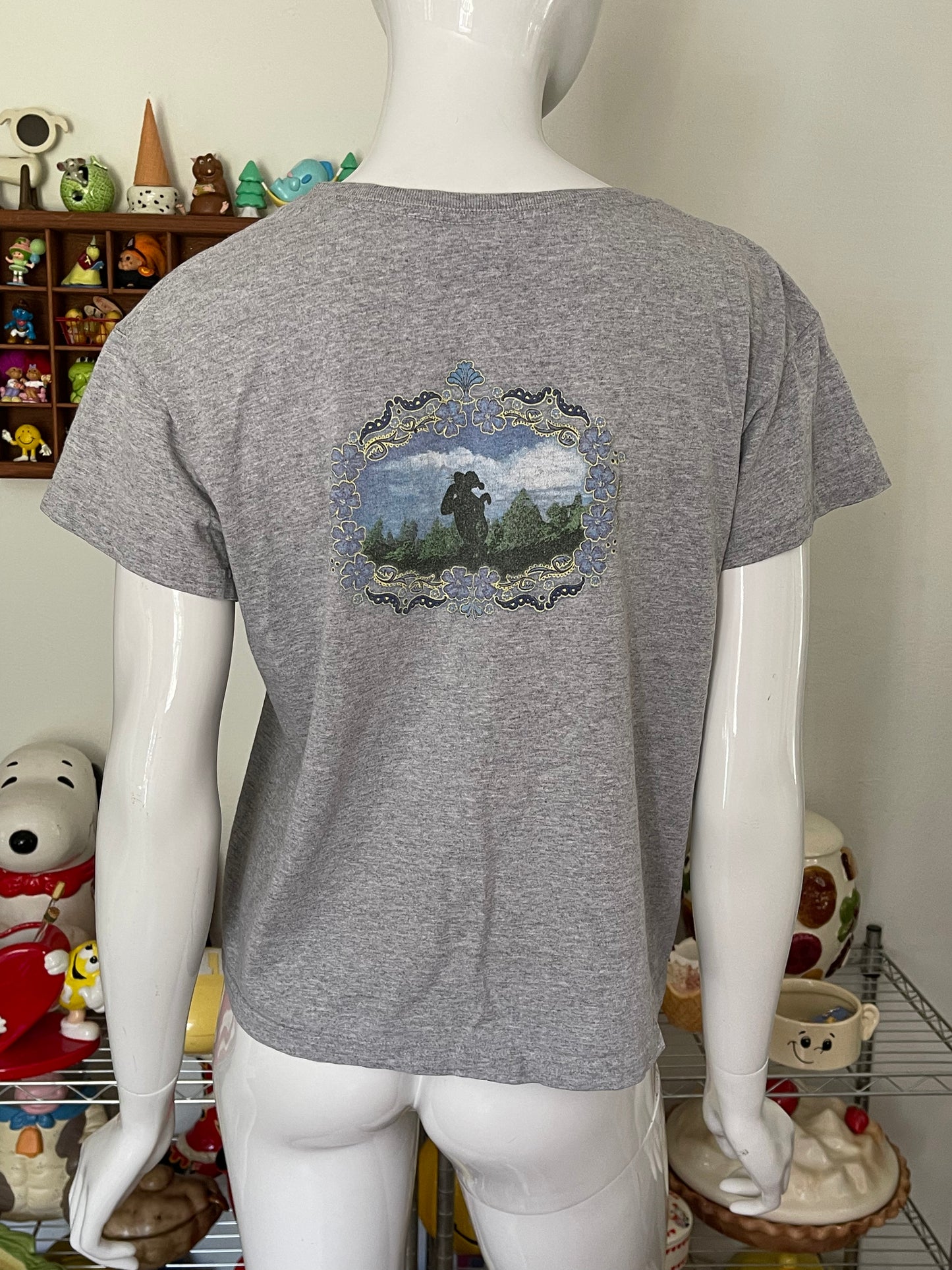 Vintage Tigger grey tee sz M