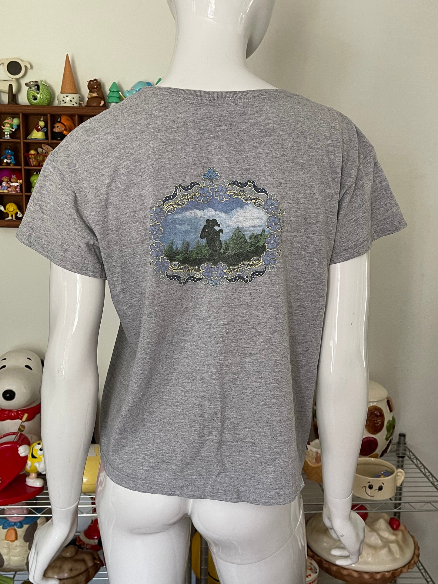 Vintage Tigger grey tee sz M