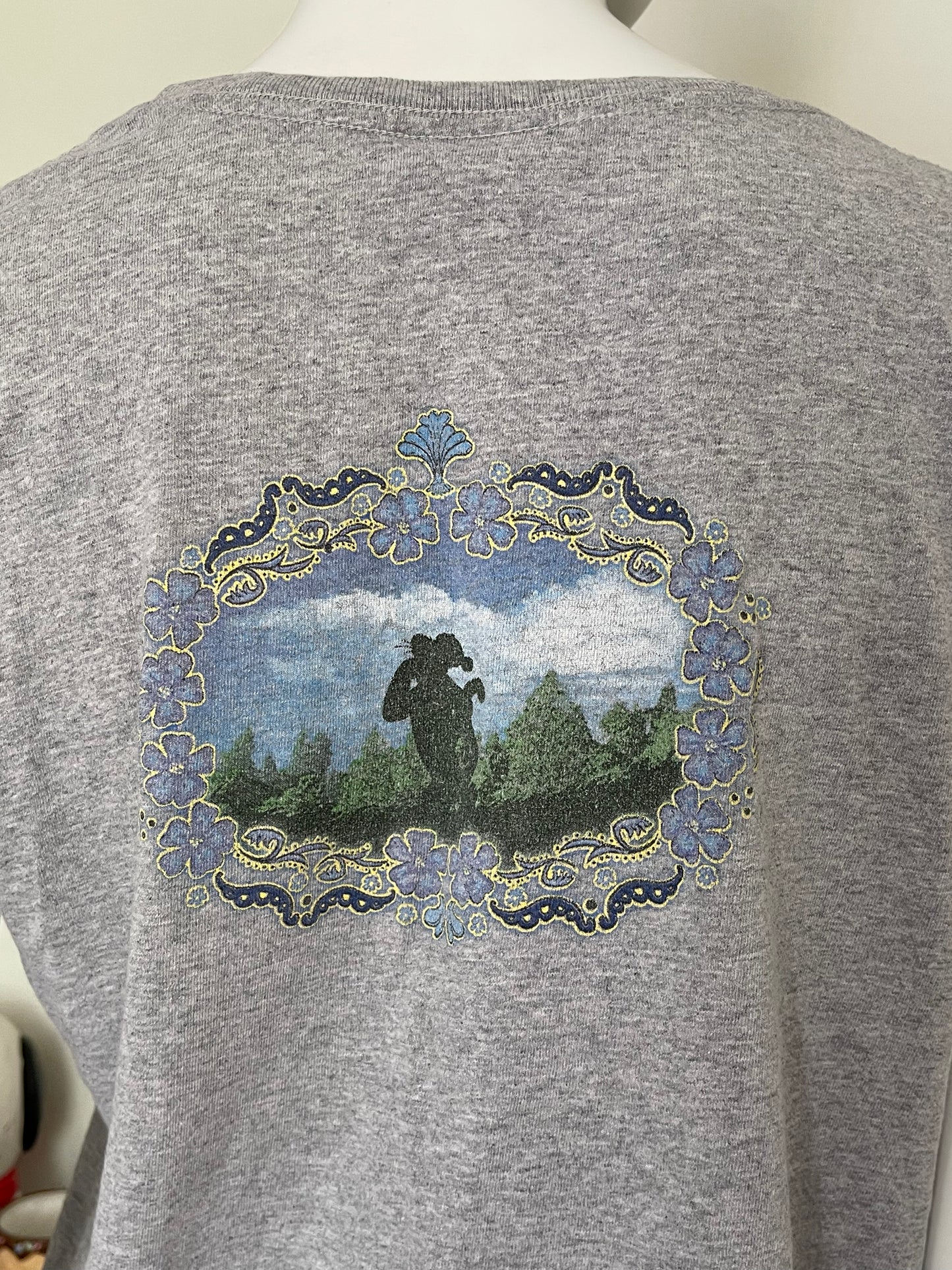 Vintage Tigger grey tee sz M