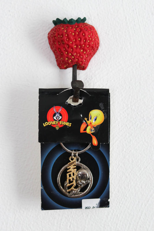 Vintage 90s Deadstock Tweety Bird Keychain